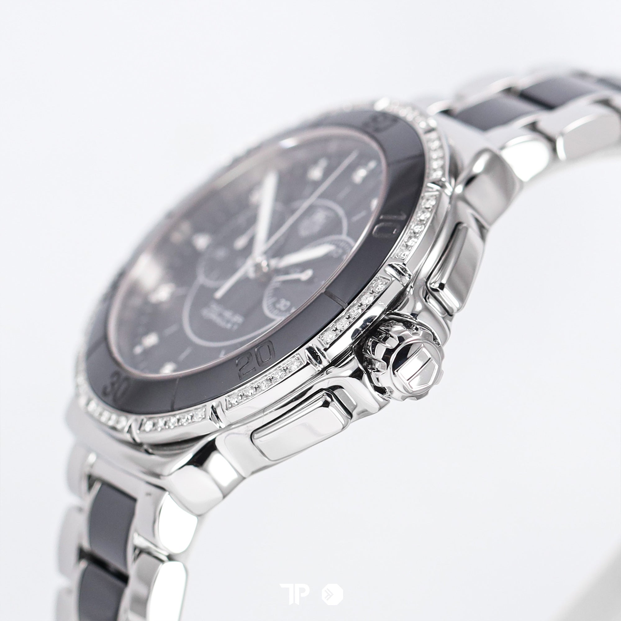 Formula 1 Lady Black Diamond Ceramic 41mm