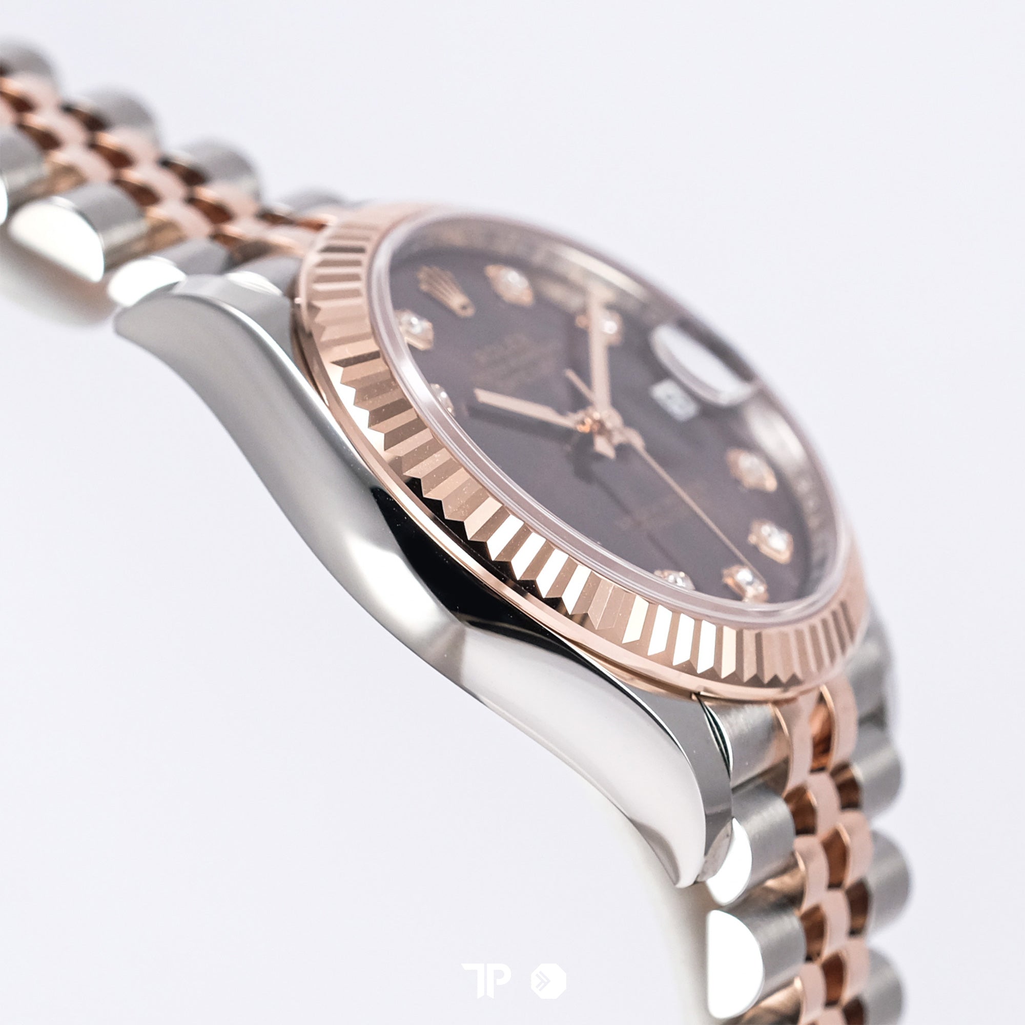 Datejust 31 Choco Diamond Two Tone Rose Gold NEW (2025)