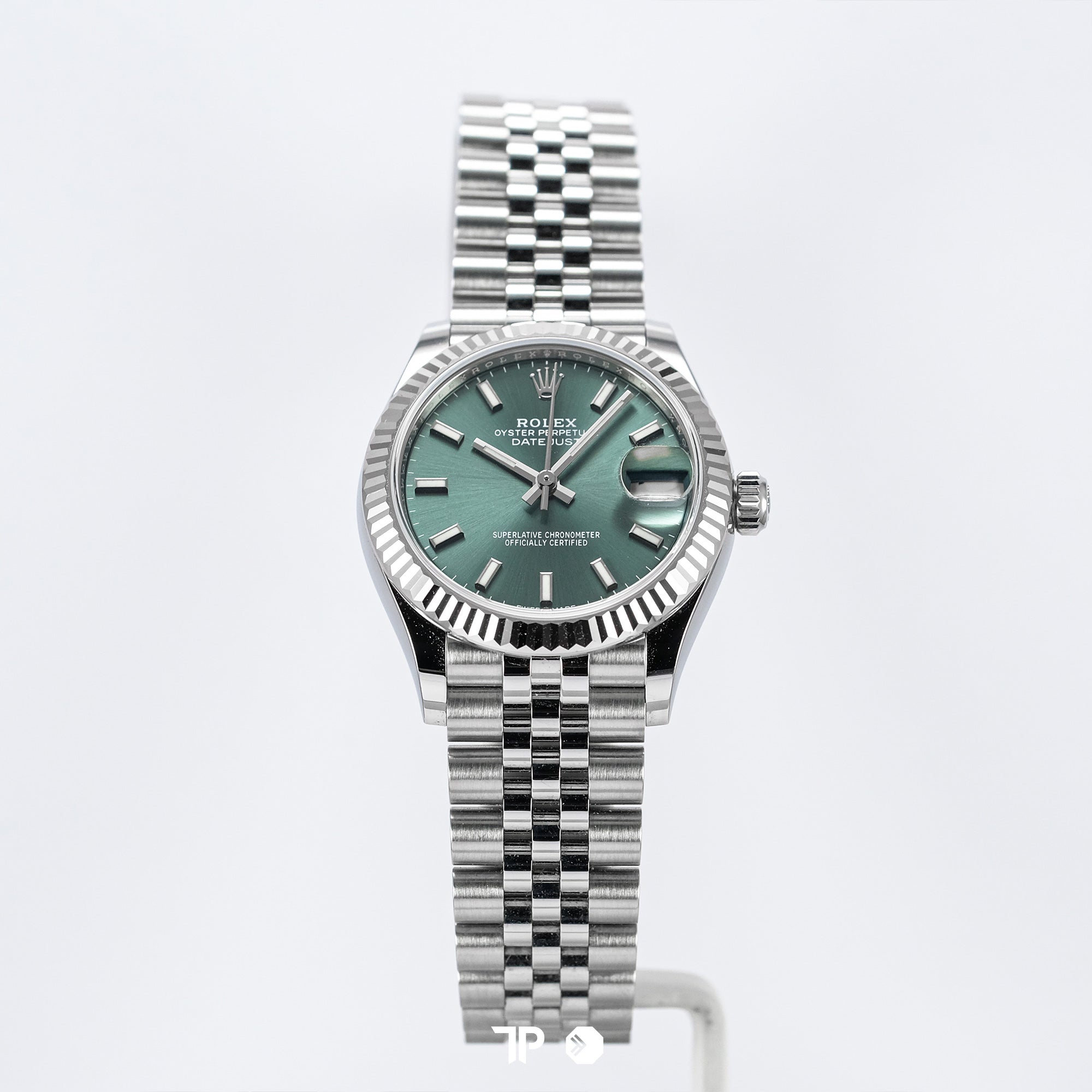 Datejust 31 Mint Green Dial Fluted Bezel Jubilee Bracelet (2023)
