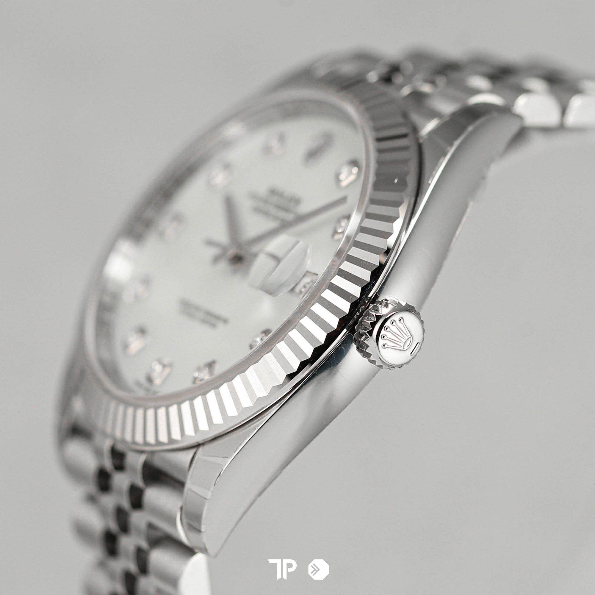 Datejust 41mm Jubile MOP Dial Diamond Index (2023)