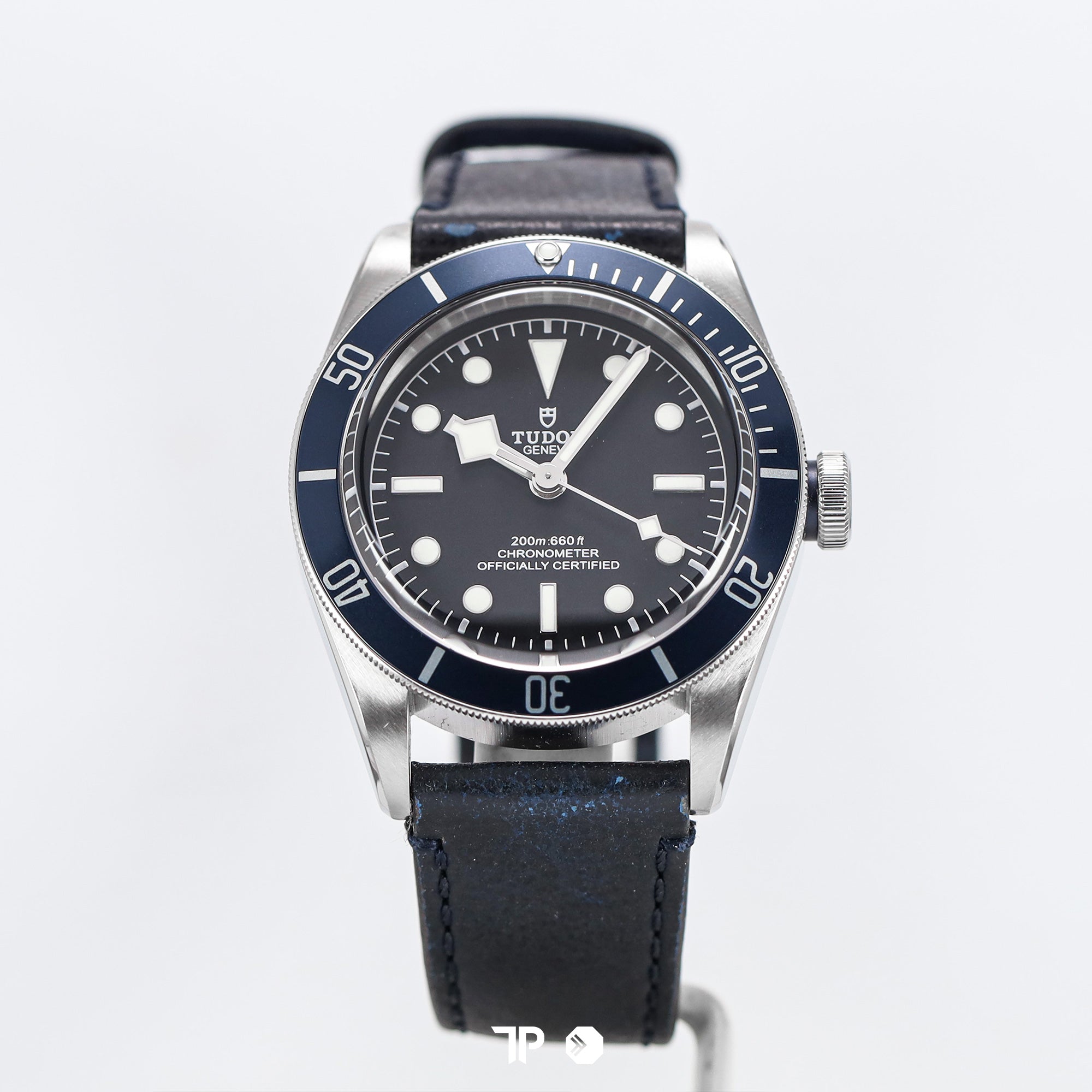 BlackBay 41 Blue Bezel Black Dial Leather (2023)