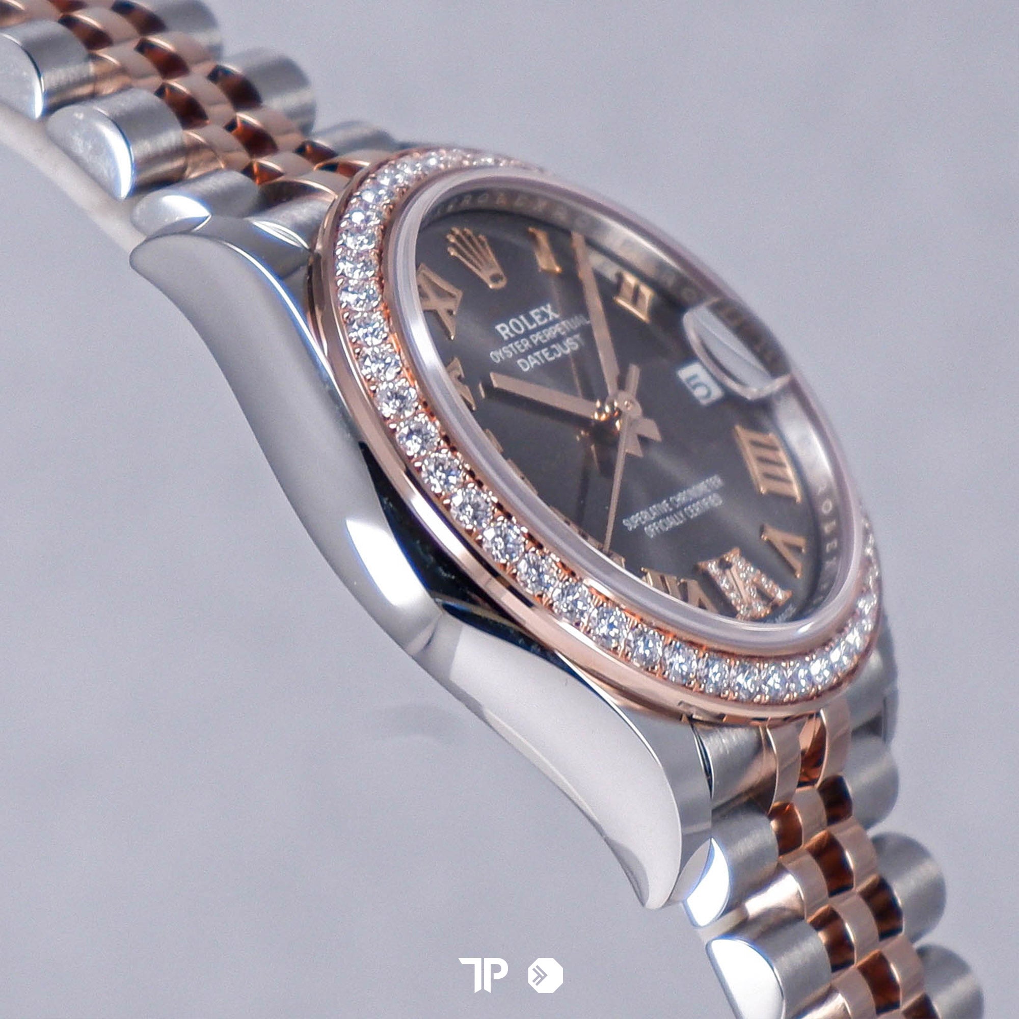 Datejust 31 Two Tone Rose Gold Rhodium Diamond VI Diamond Bezel (2023)
