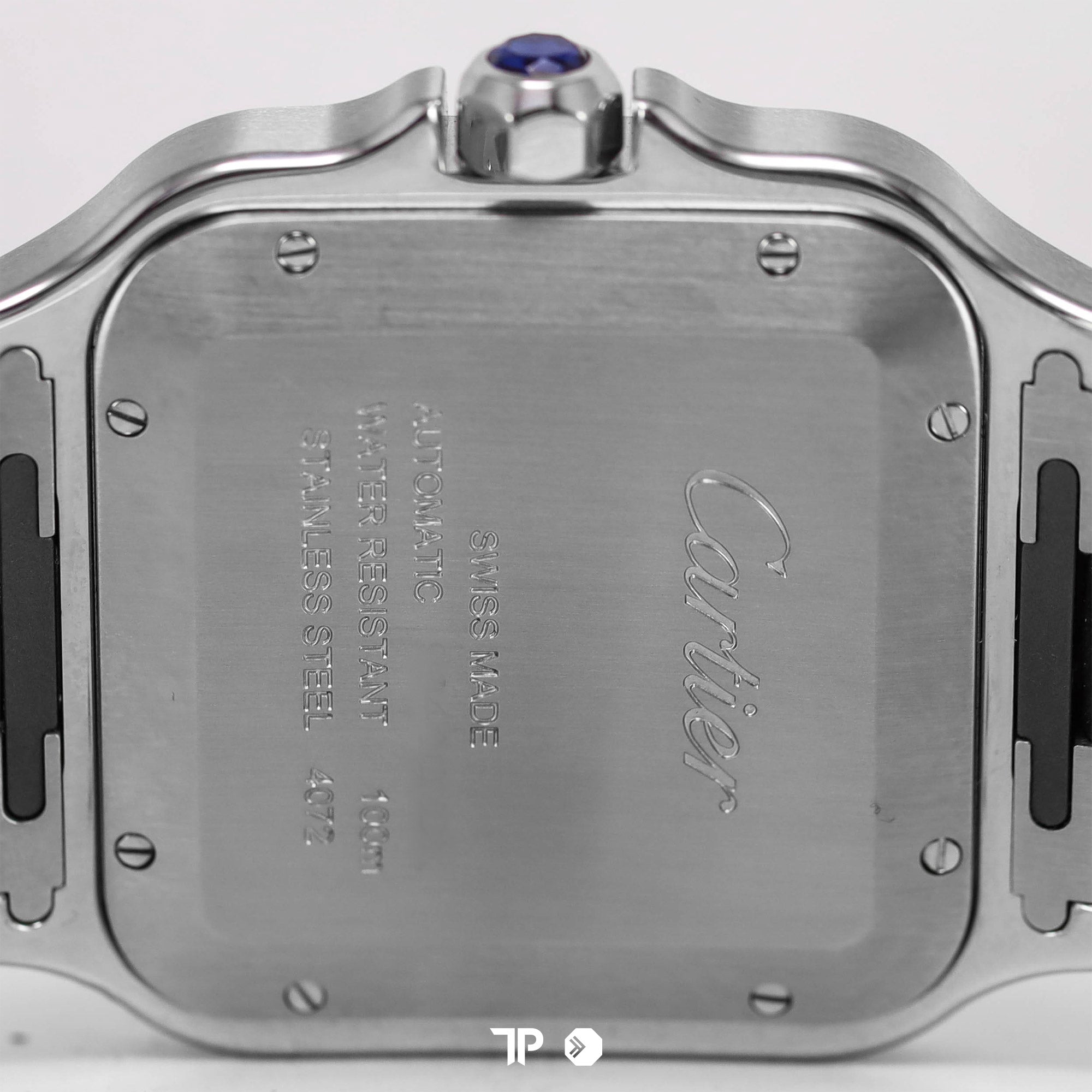 Santos De Cartier Large Blue PVD Bezel NEW(2024)