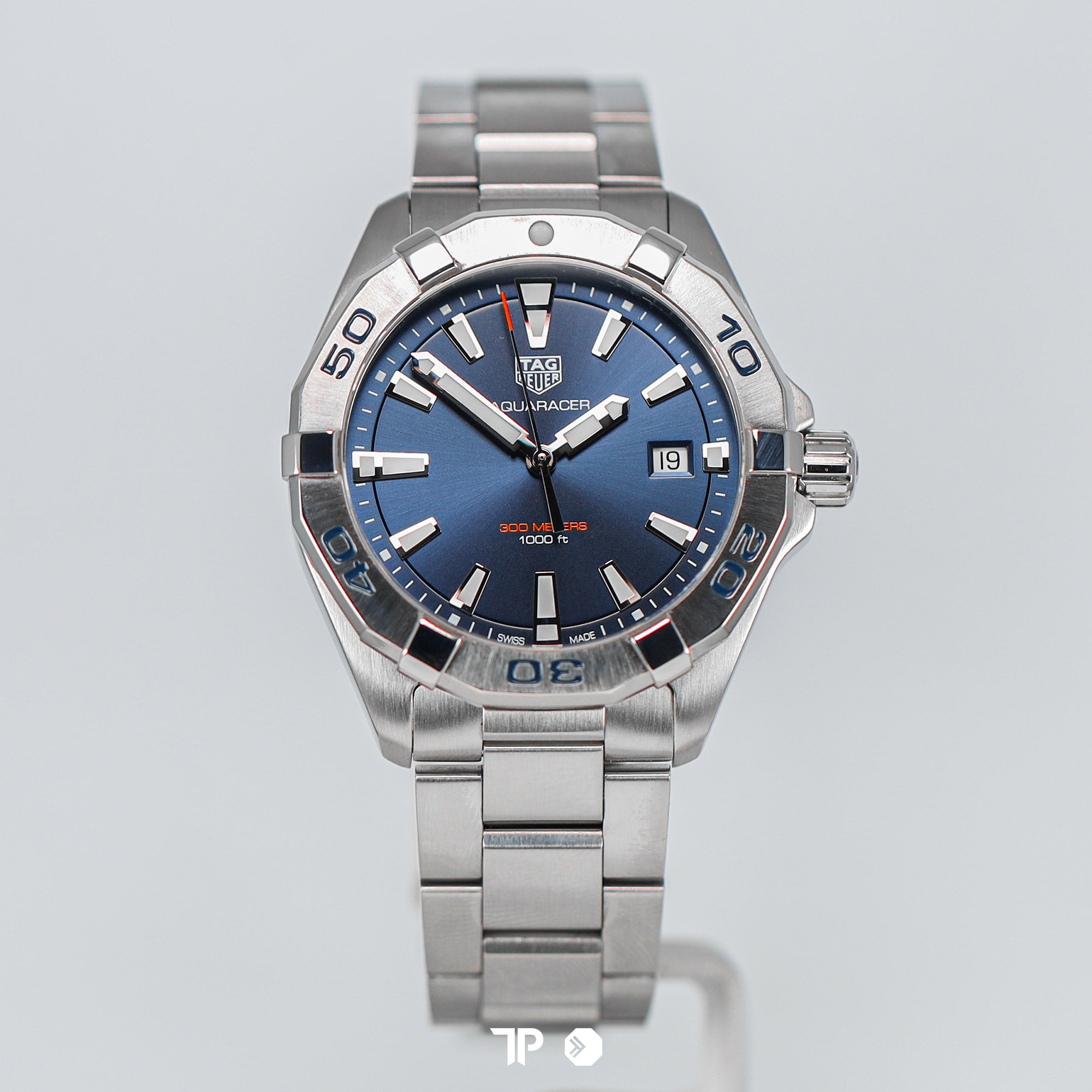 Aquaracer Quartz Blue Index Dial 41mm