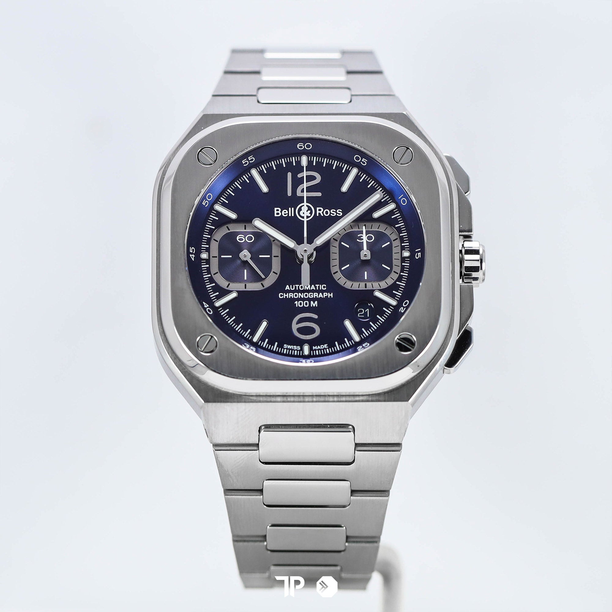 BR05 Blue Dial Chronograph Bracelet 42mm (2023)