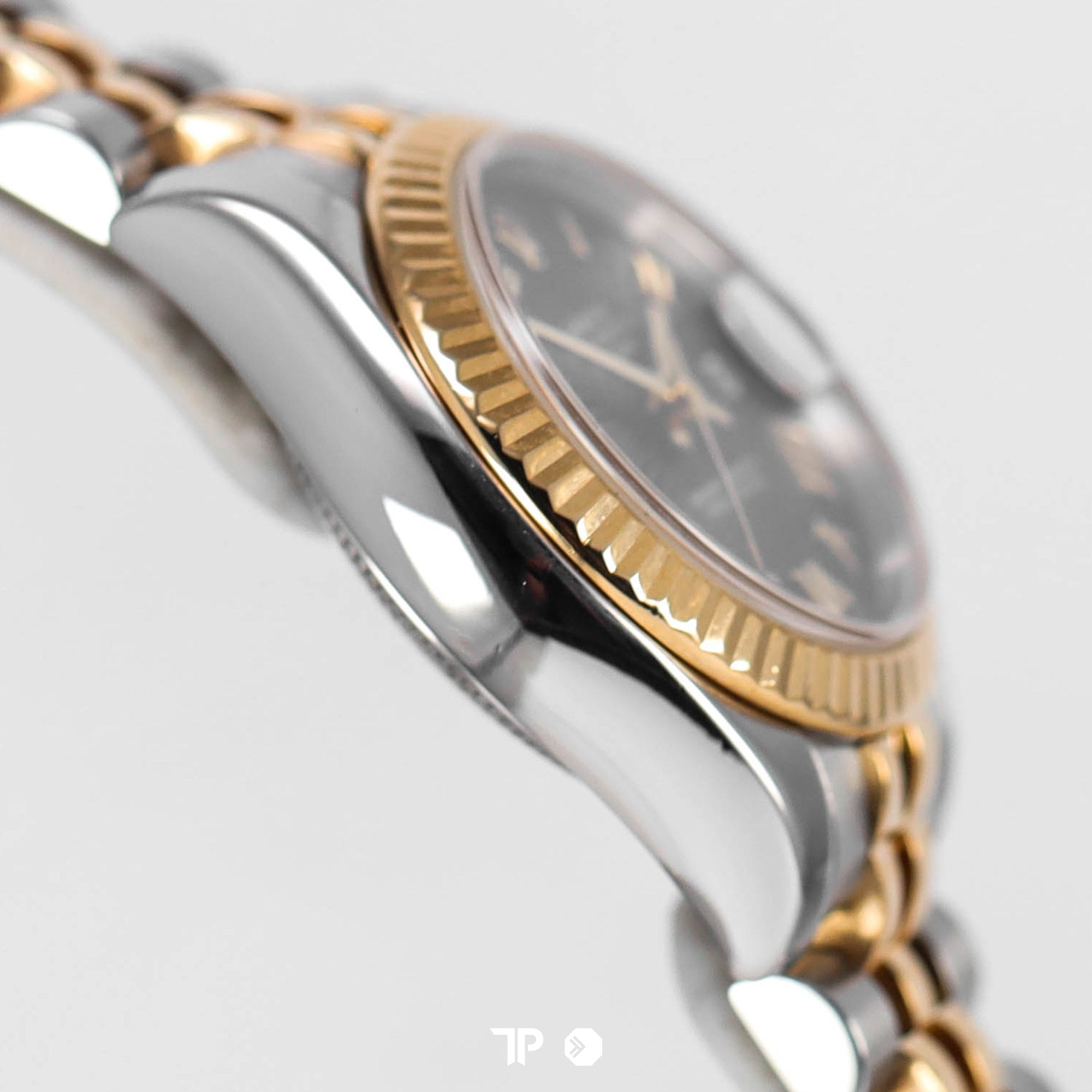 Datejust 26 Two Tone Yellow Gold Black Dial "D" Series (2006)