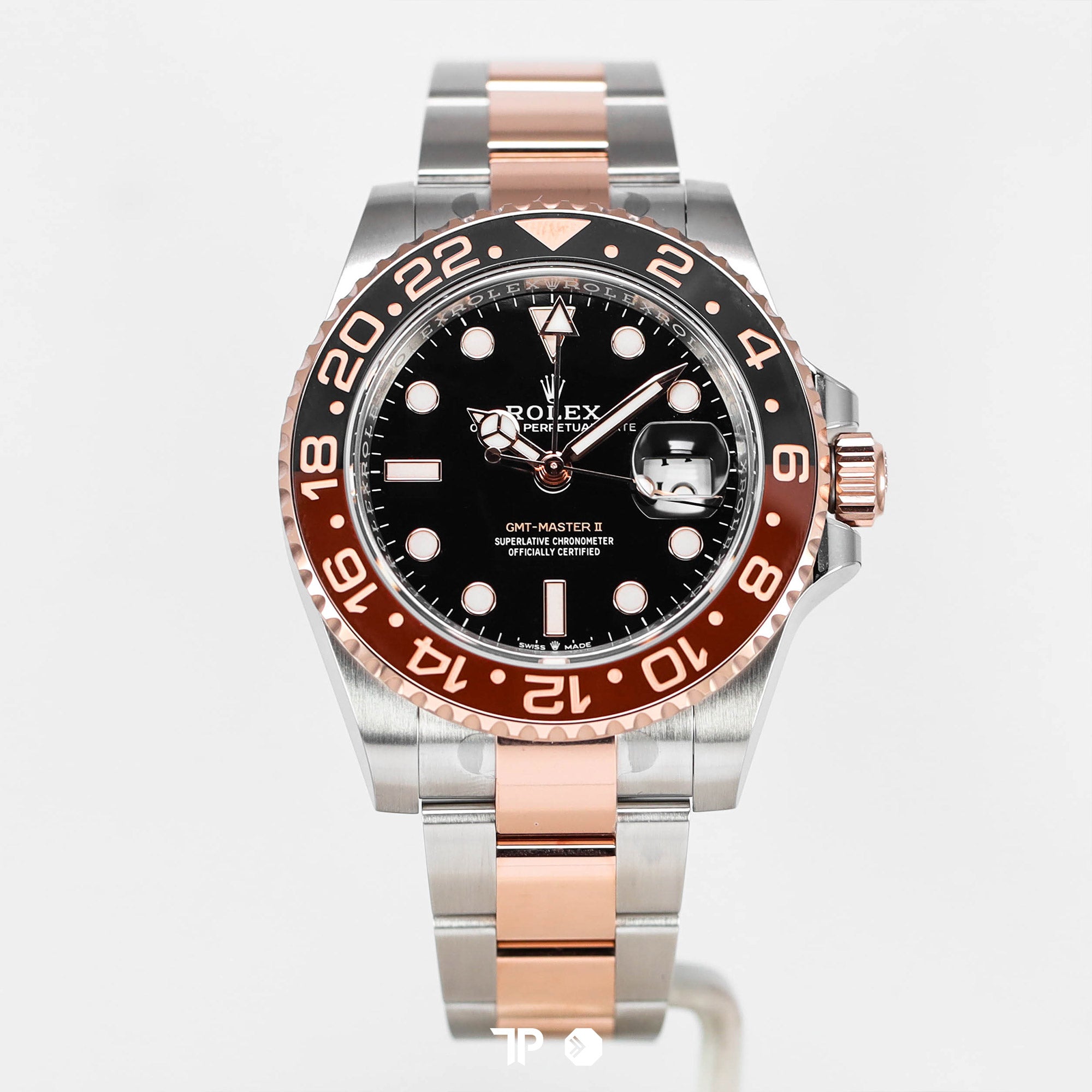 GMT Master II "Root Beer" Two Tone Rose Gold 40mm (2023)
