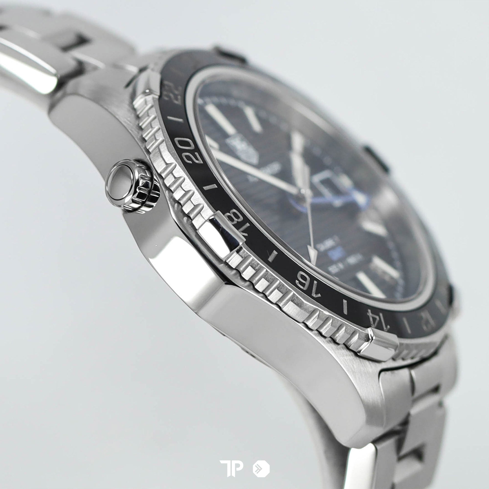 Aquaracer Professional 500 GMT Ceramic Bezel Black Dial Calibre 7 (2014)