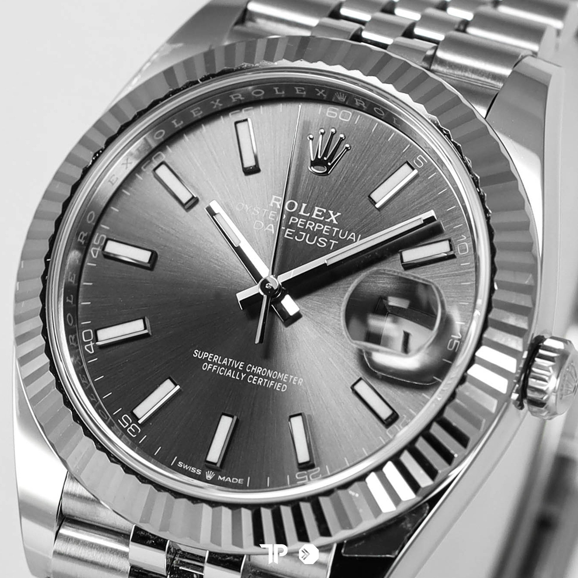 Datejust 41mm Rhodium Fluted Bezel Jubilee NEW(2026)