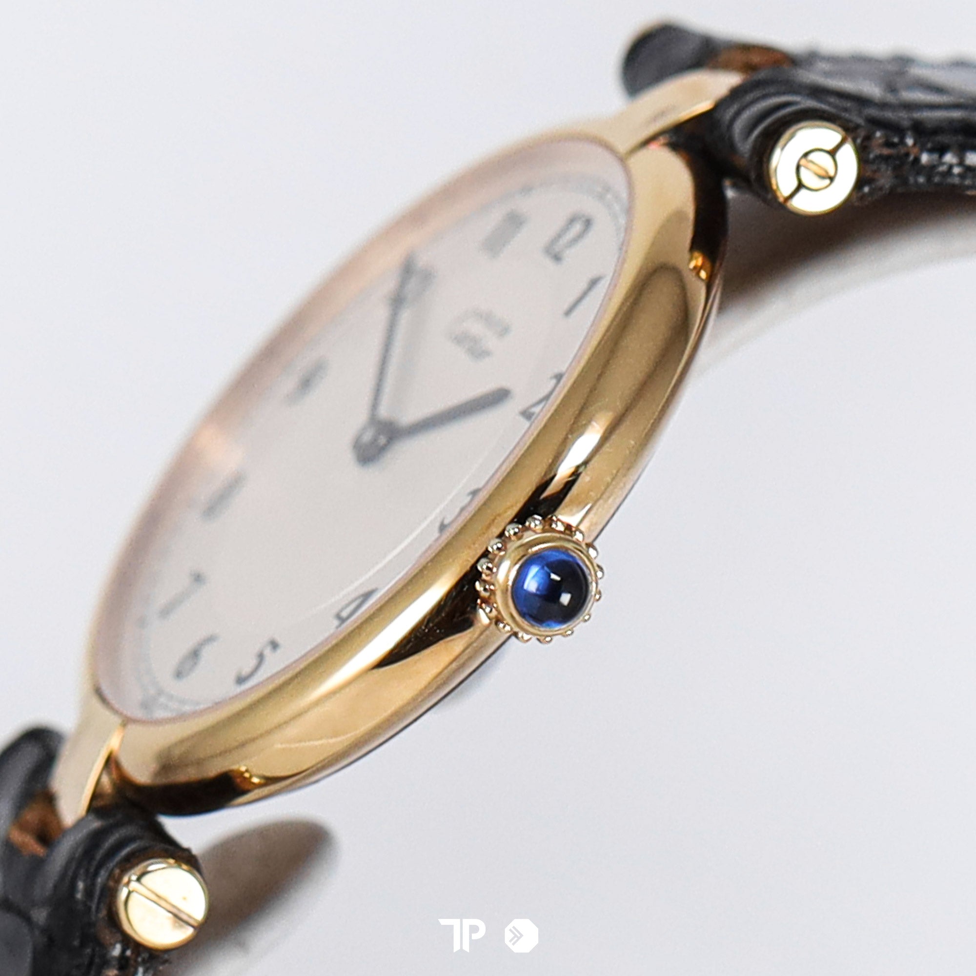 Must Cartier Vermeil Vendome Roman Numeral Dial