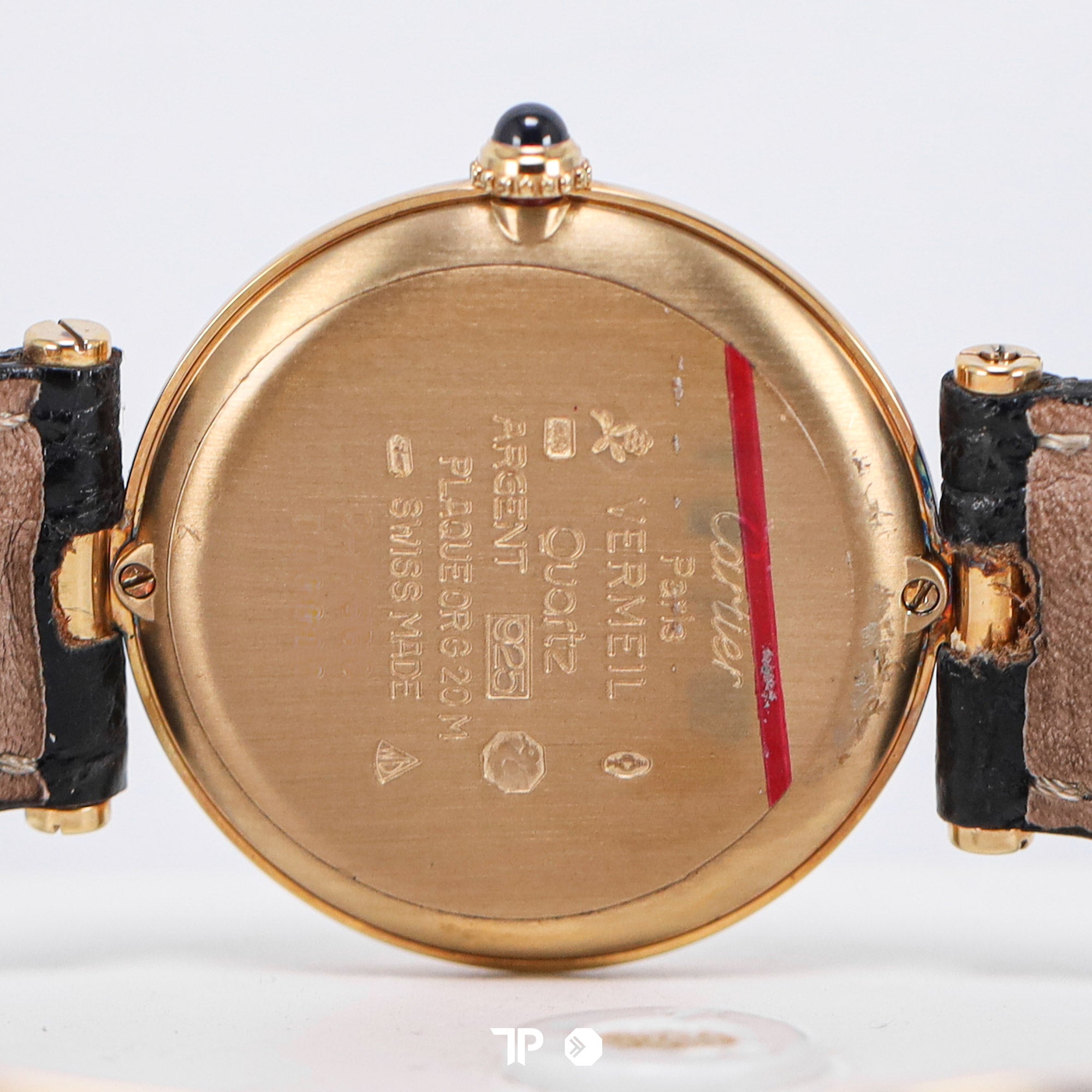 Must Cartier Vermeil Vendome Roman Numeral Dial