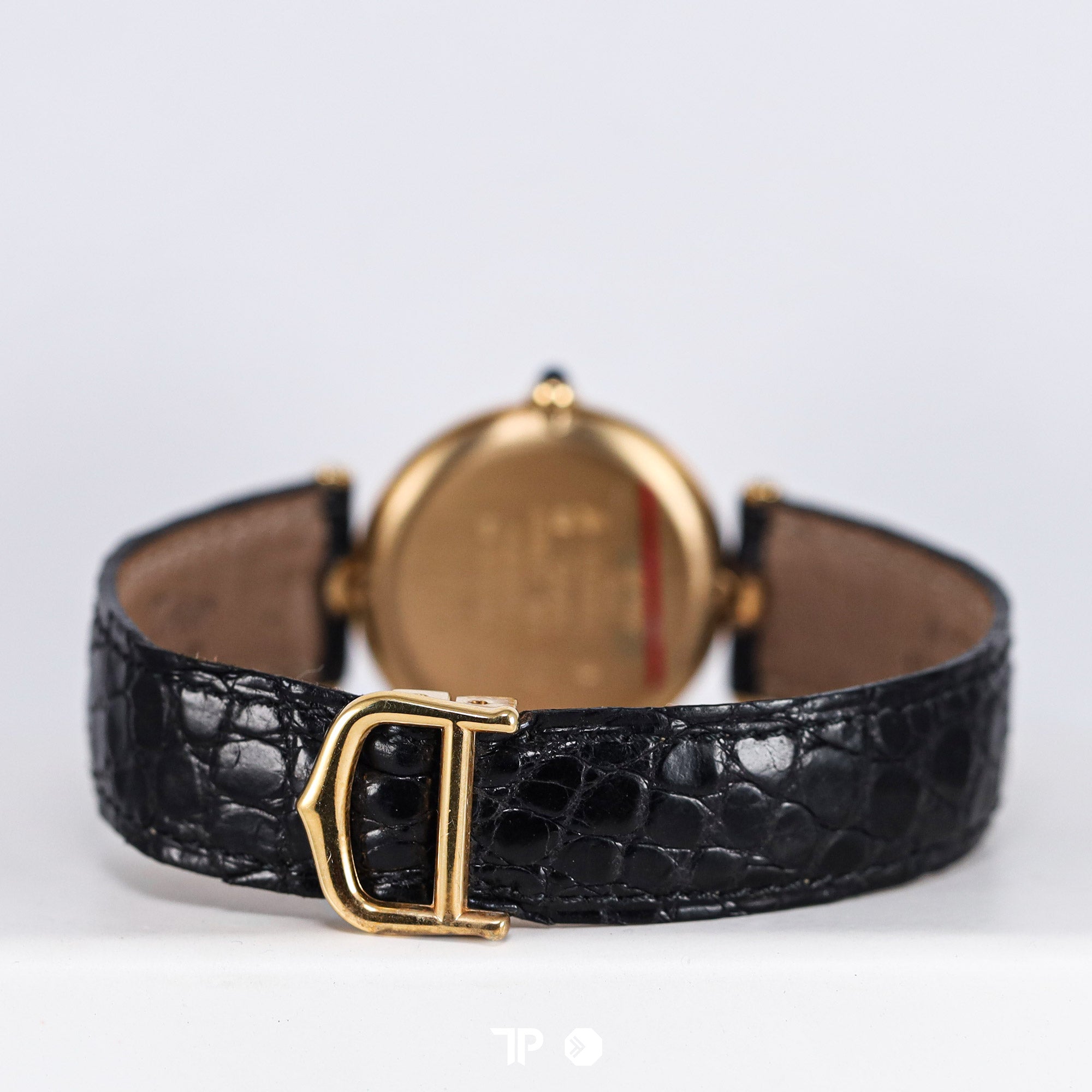 Must Cartier Vermeil Vendome Roman Numeral Dial