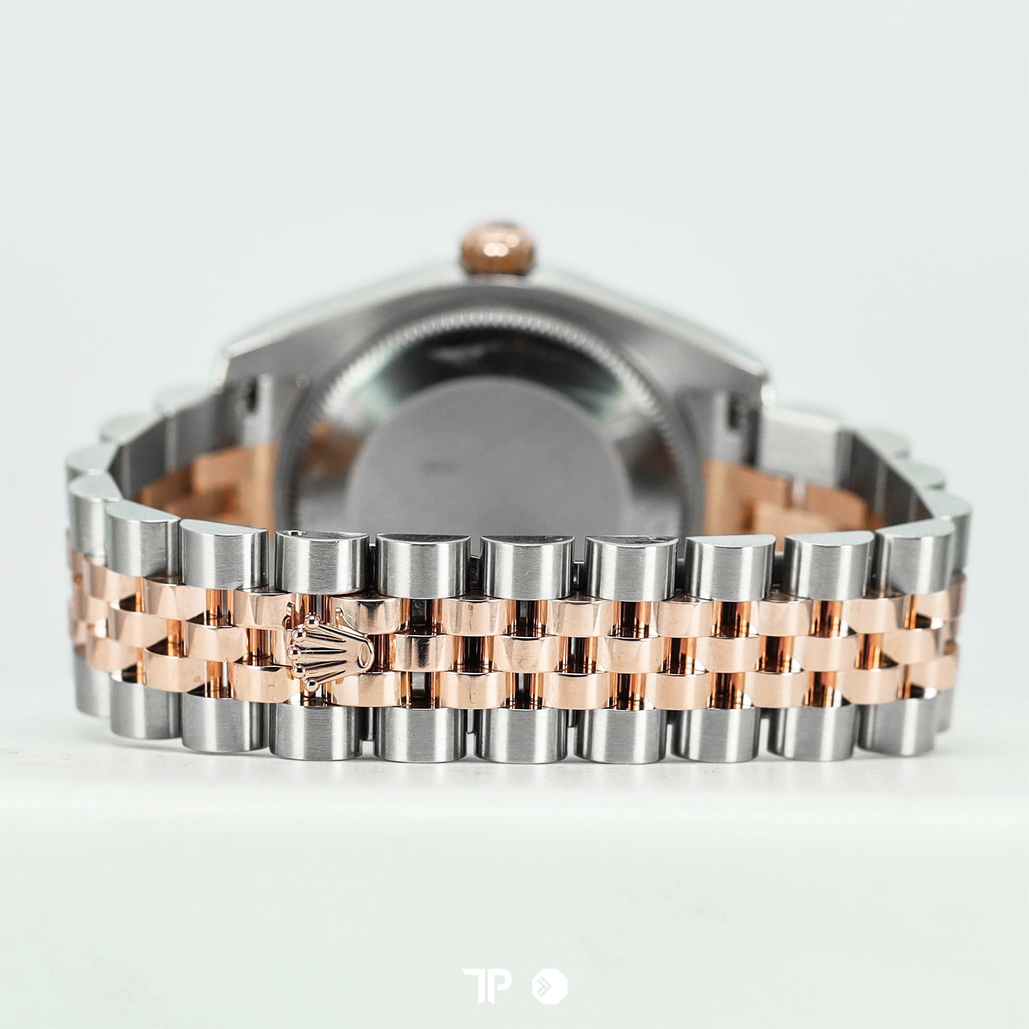 Datejust 31 Aubergine Two Tone Rosegold Diamond On VI (2018)
