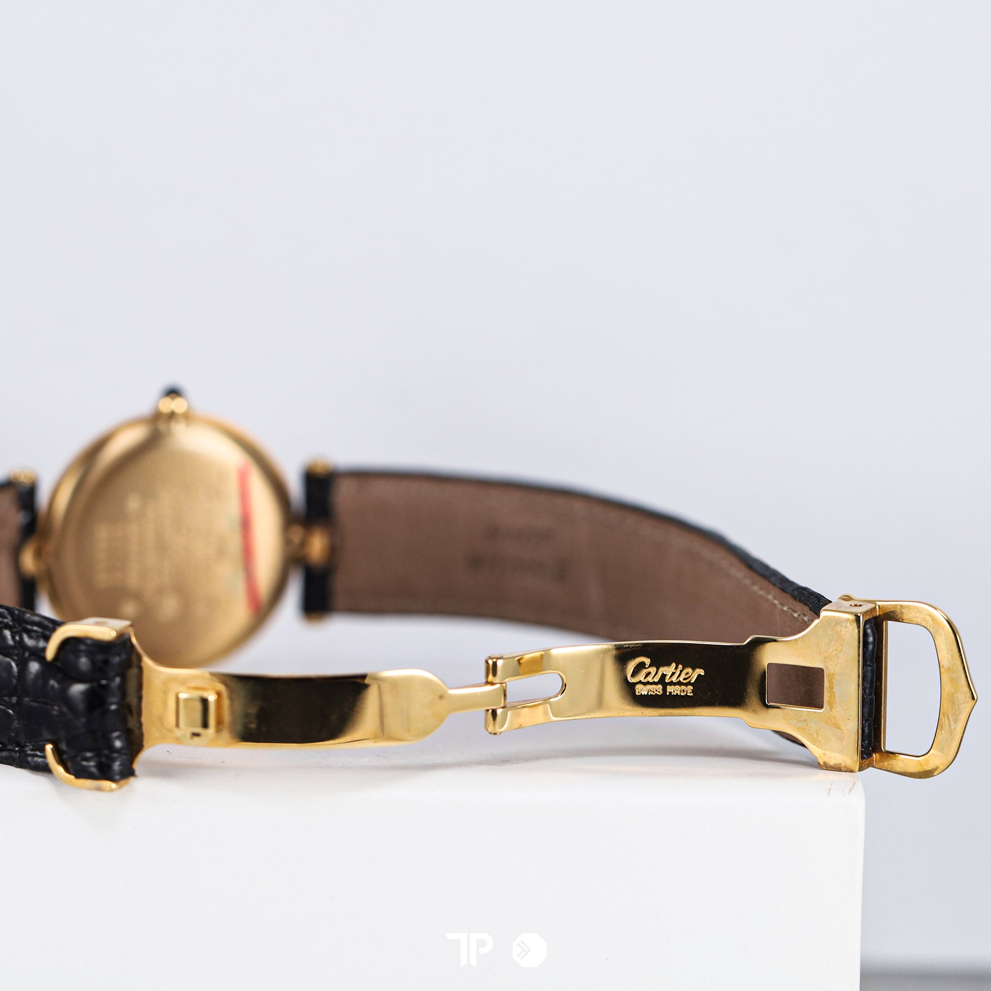 Must Cartier Vermeil Vendome Roman Numeral Dial