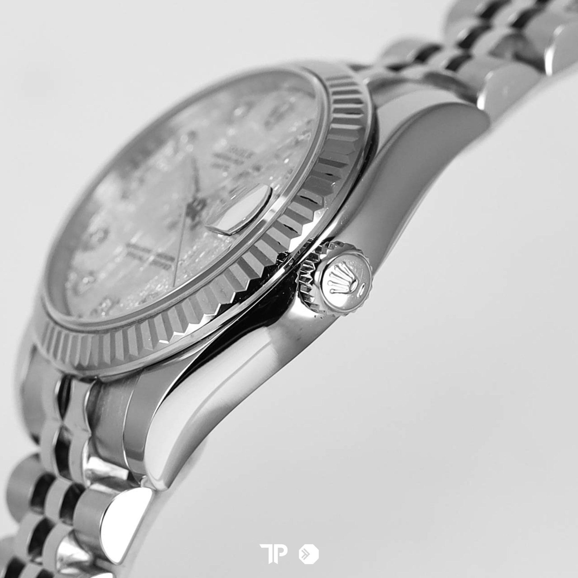 Datejust 31 Silver Meteorite Dial Diamond Index (2019)