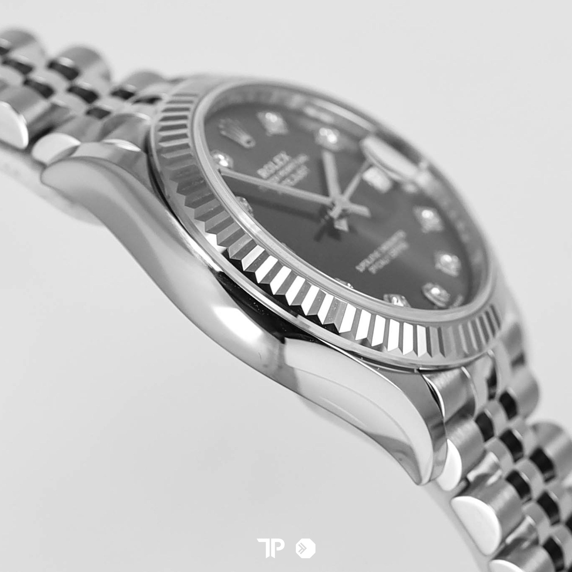 Datejust 31 Grey Roman Dial 10 Diamond NEW(2025)