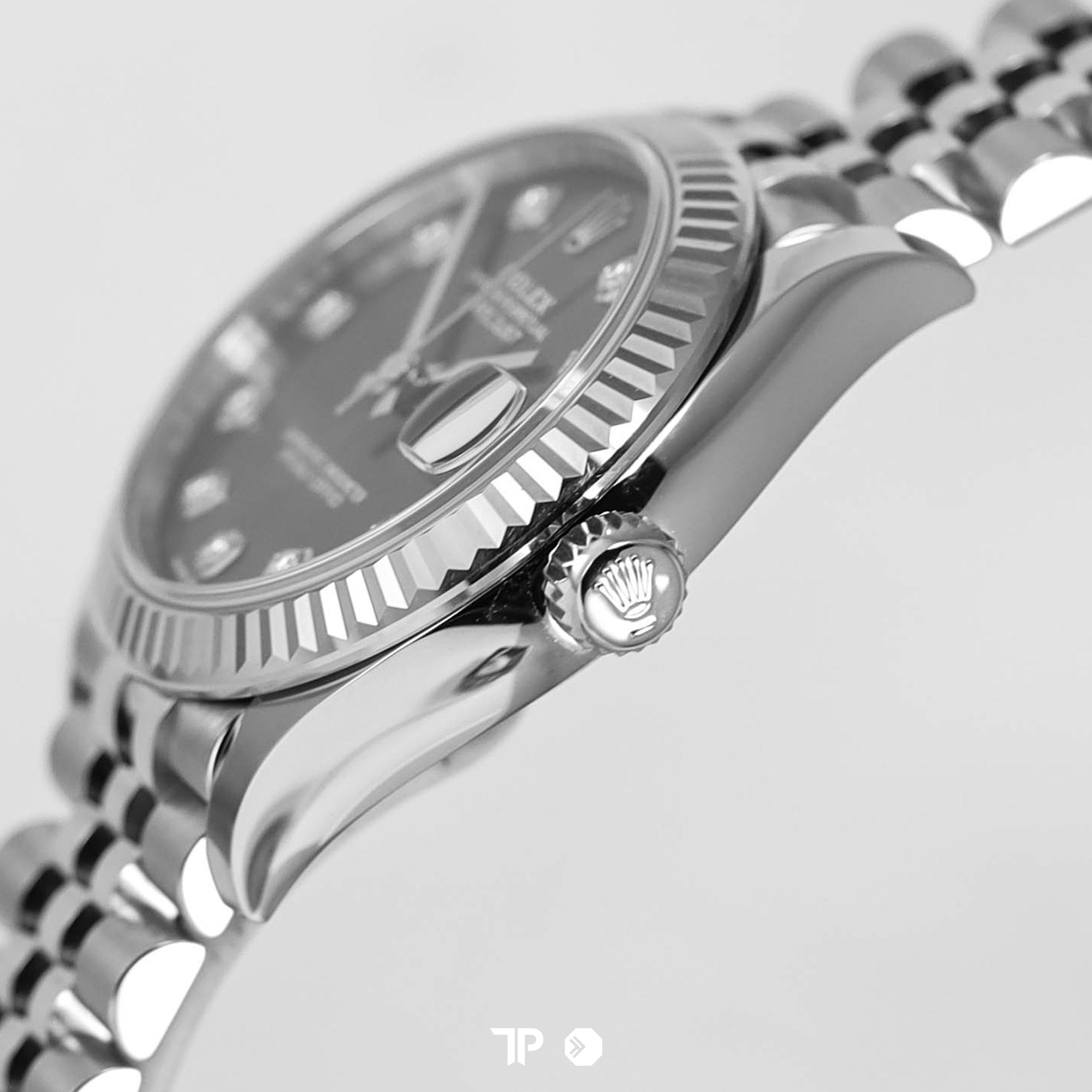 Datejust 31 Grey Roman Dial 10 Diamond NEW(2025)