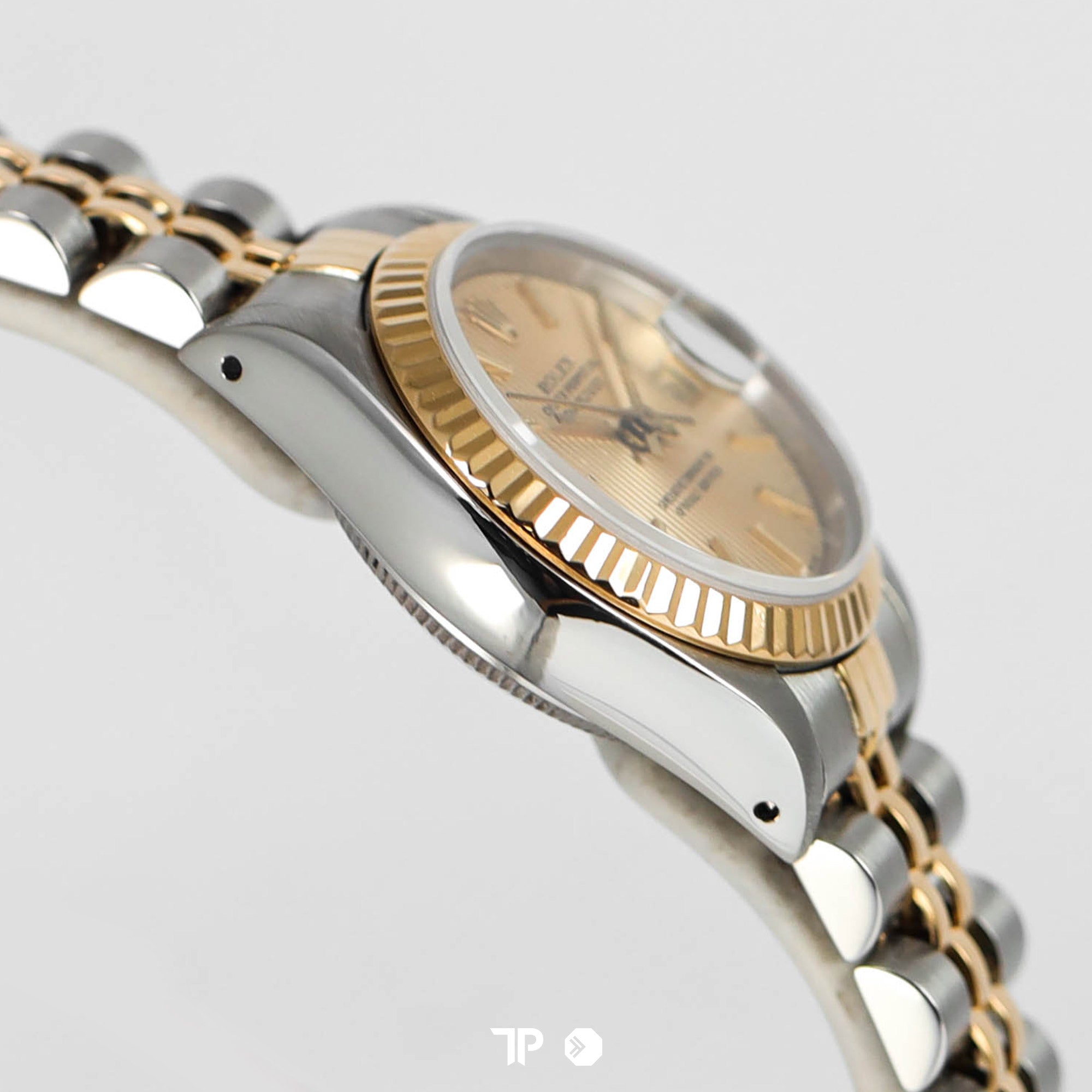 Datejust 26 Champagne Two Tone Yellow Gold Jubilee