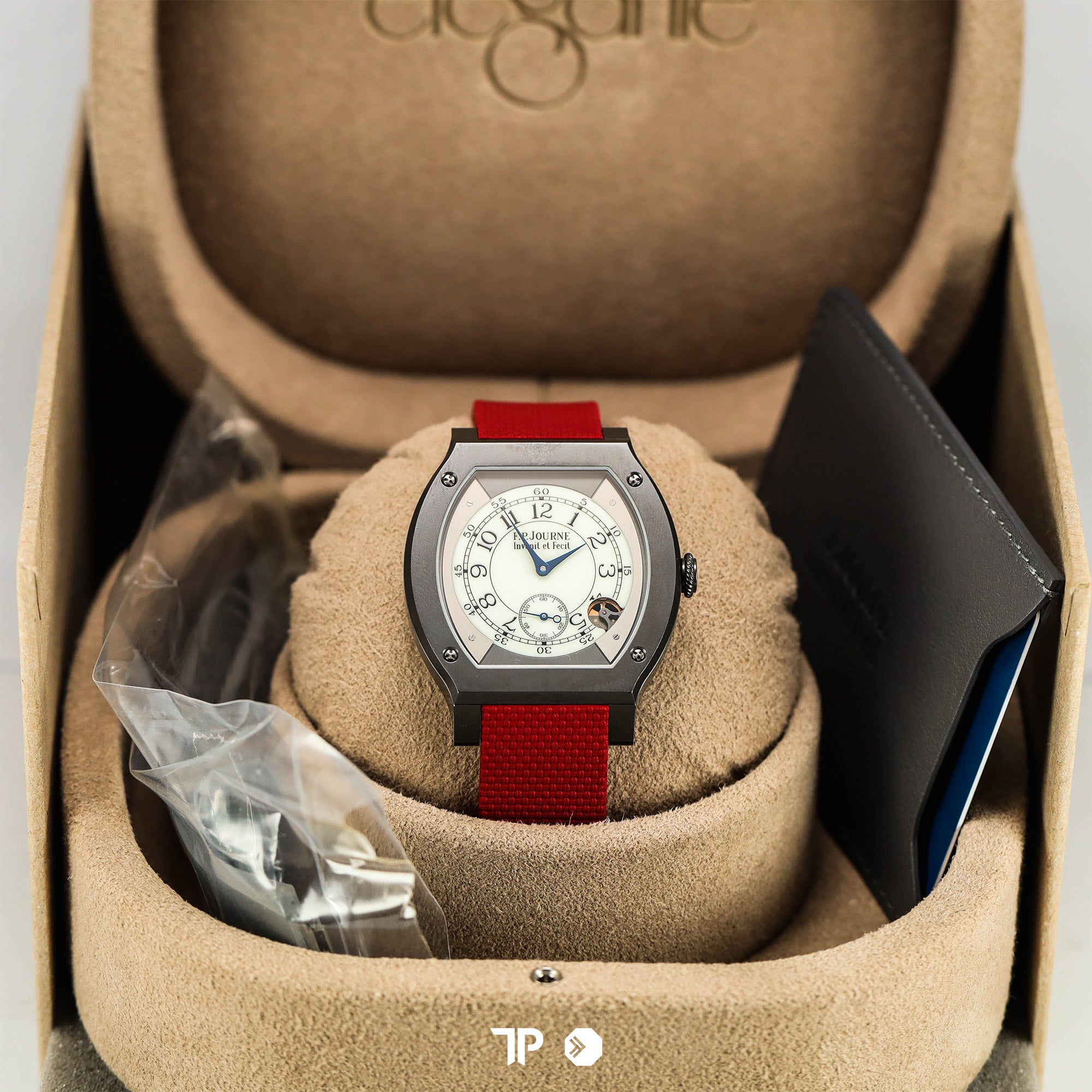 FP Journe Quartz Elegante Tytalite Titanium White Dial 48mm (2020)
