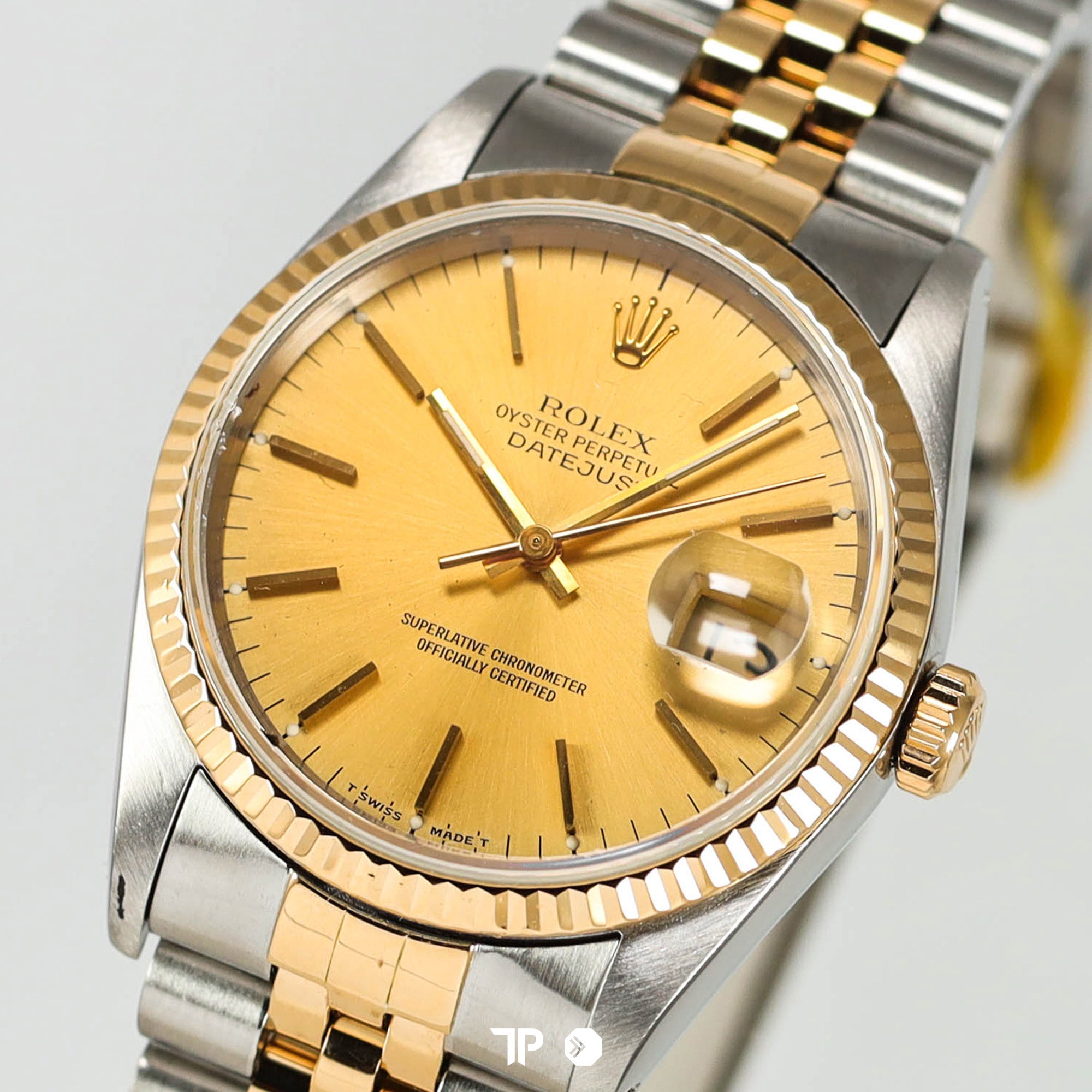 Datejust 36 Champagne Yellow Gold Jubilee