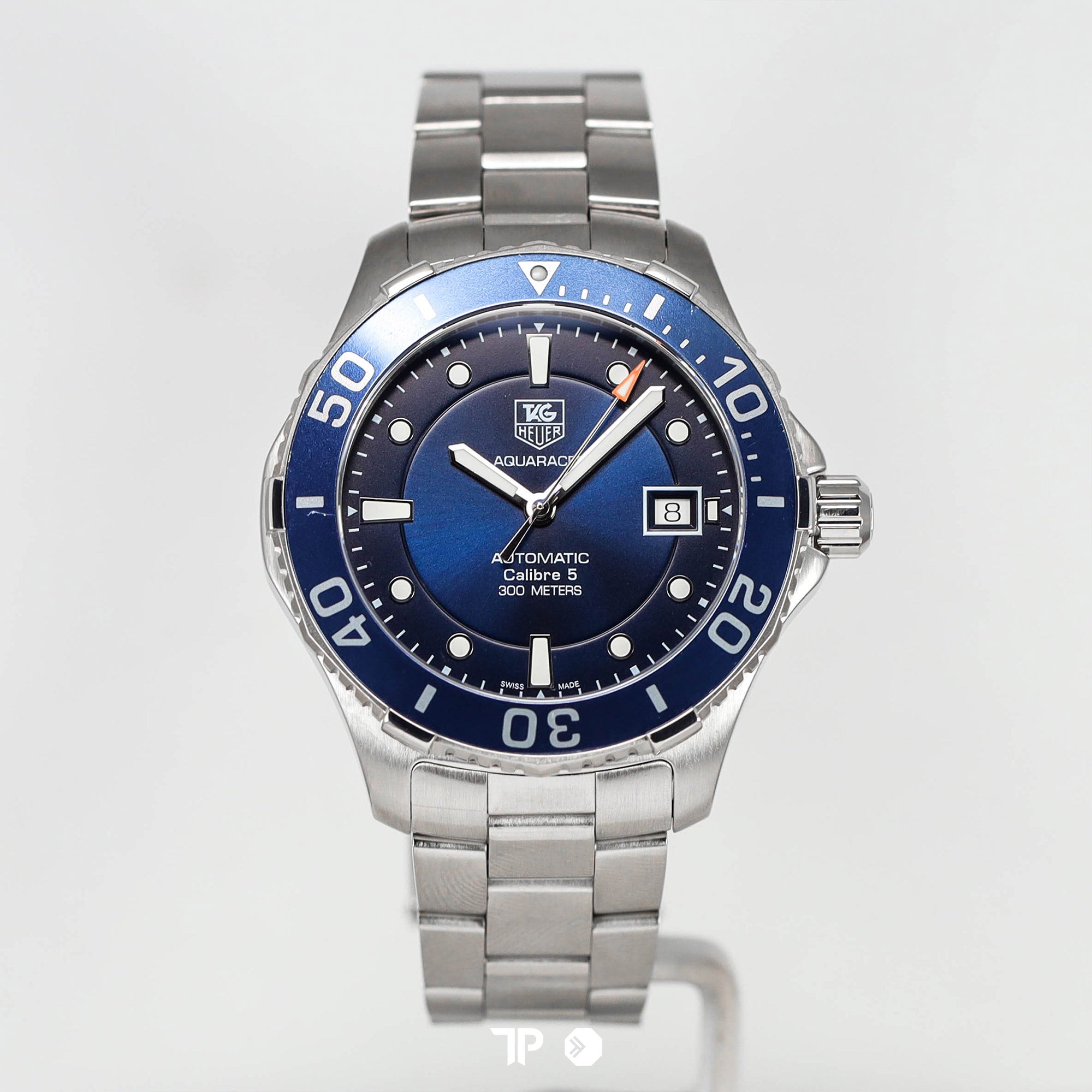 Aquaracer 300M Calibre 5 Blue Dial & Bezel 41mm (2015)