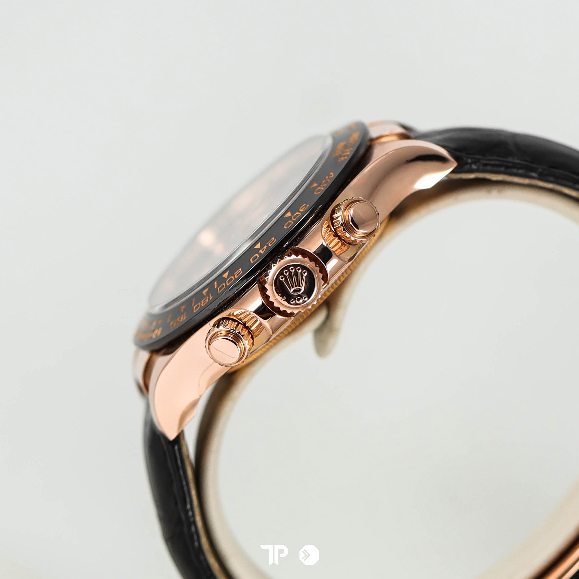 Daytona Chocolate Arabic Oysterflex Rose Gold Ceramic Bezel (2017)