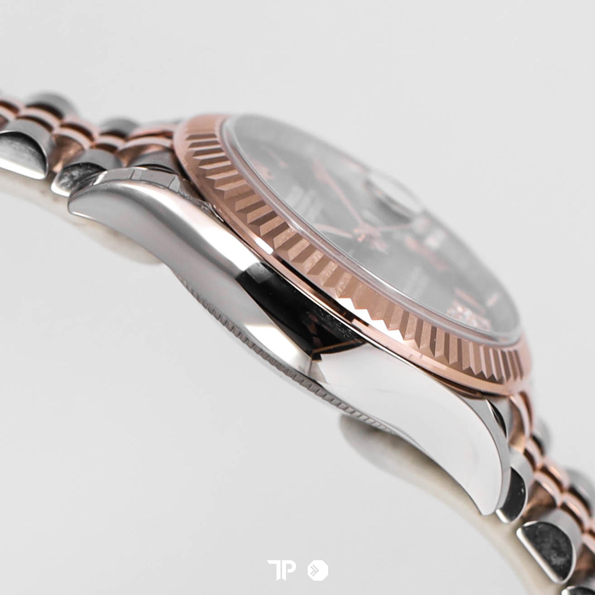 Datejust 31 Rhodium Two Tone Rosegold Diamond on VI Jubilee NEW(2025)