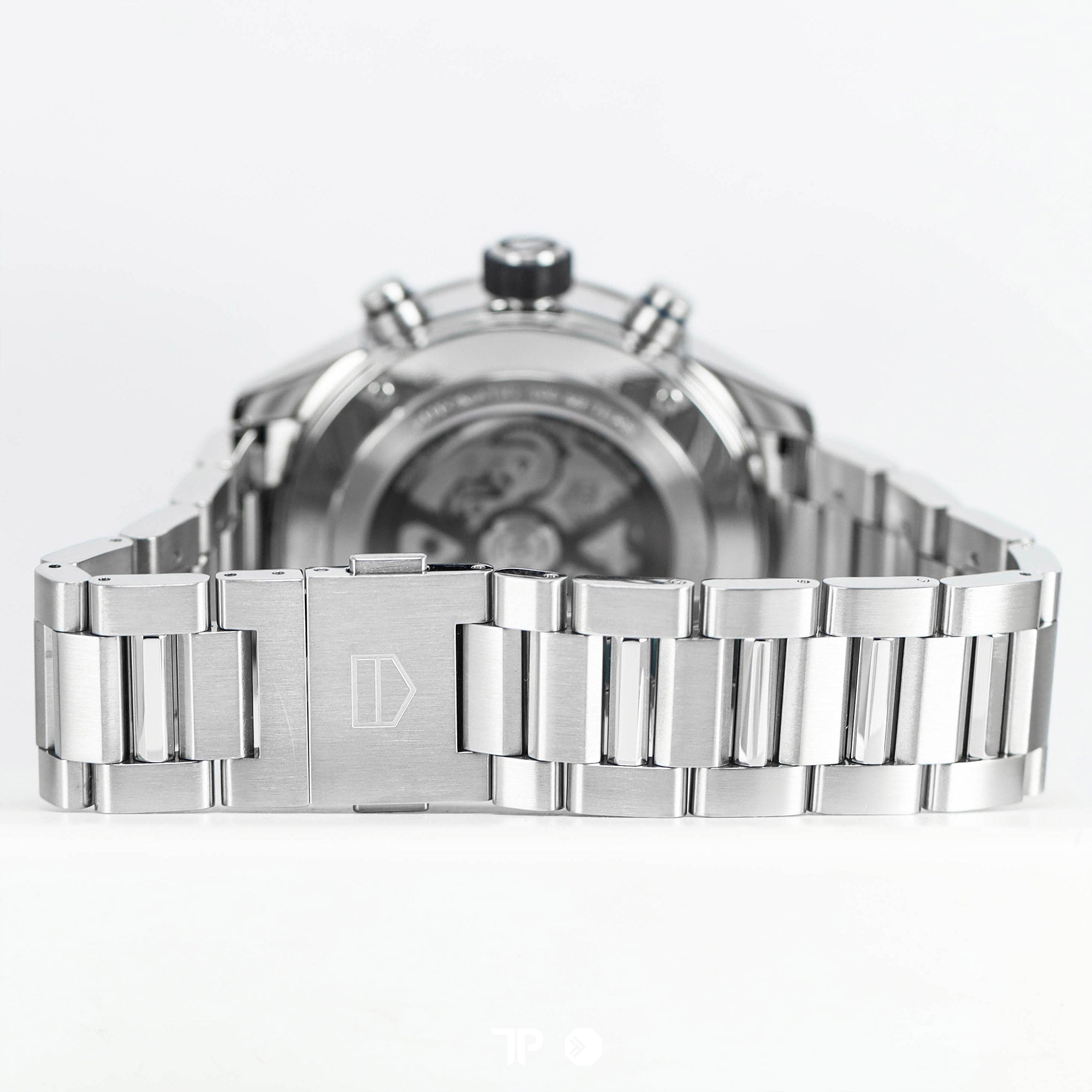 Carrera Heuer 2 Chronograph GMT 'Batman' Skeleton Dial 45mm (2021)