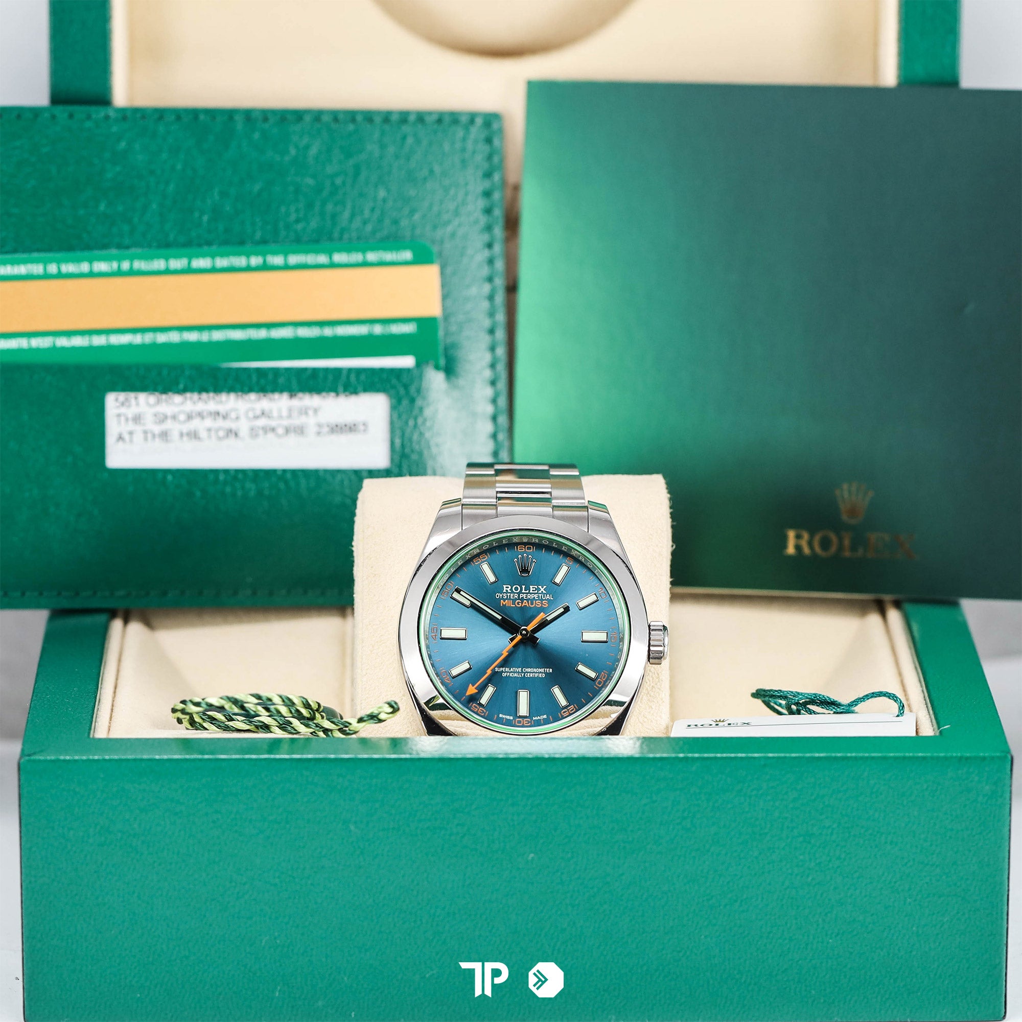 Milgauss Green Sapphire Blue Dial (2017)