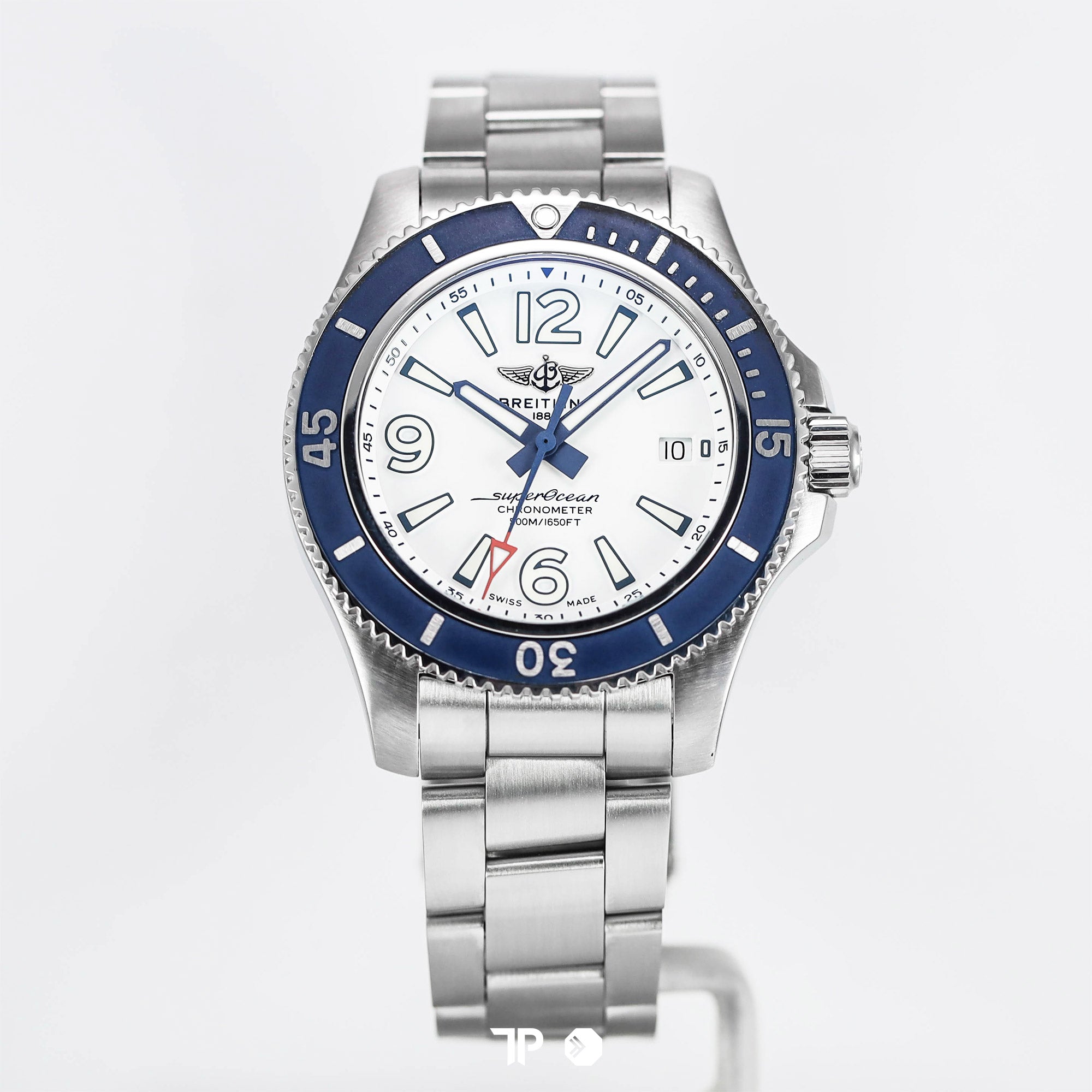 Superocean Automatic 42 White Dial Blue Bezel (2022)