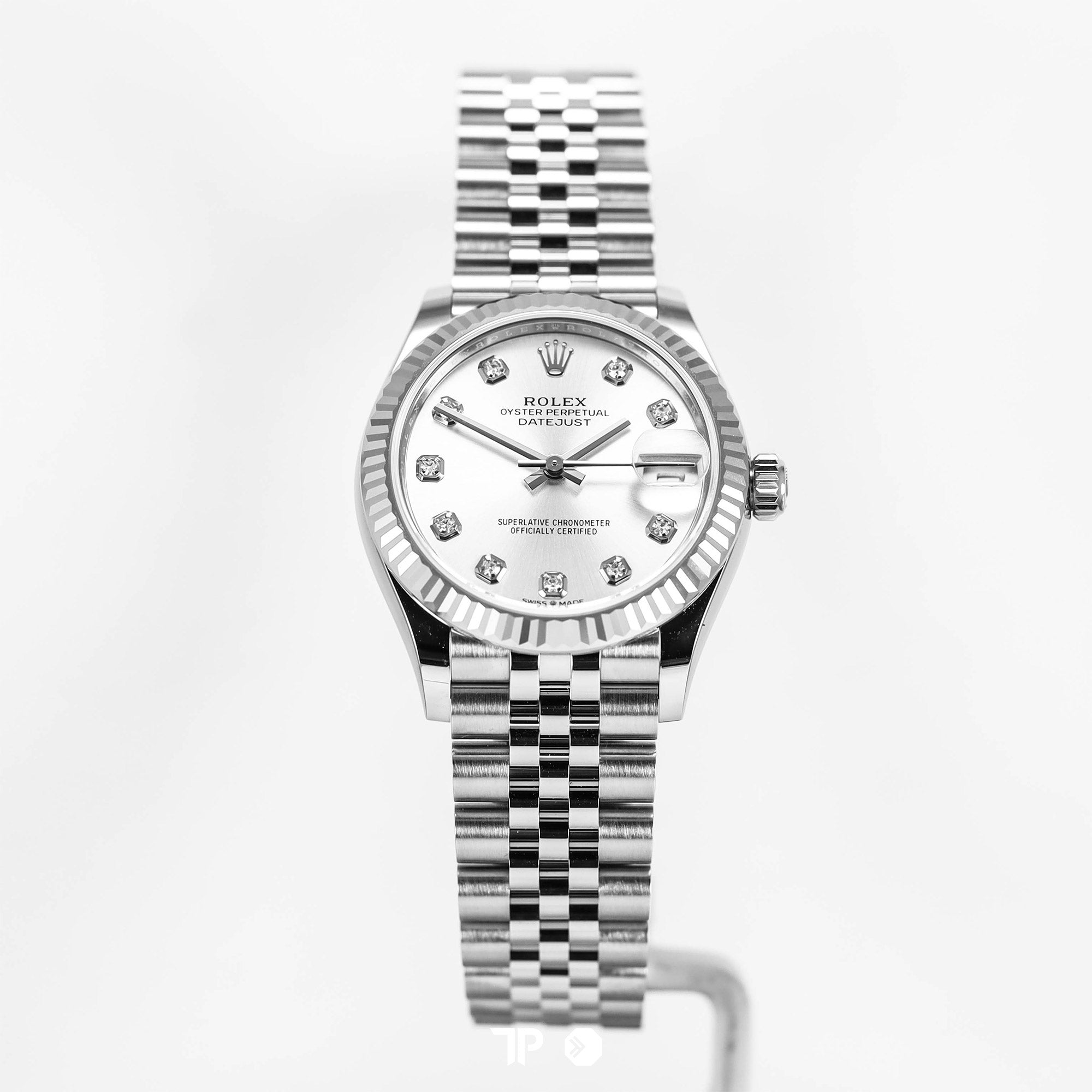 Datejust 31 Silver Dial Diamond Index NEW(2025)