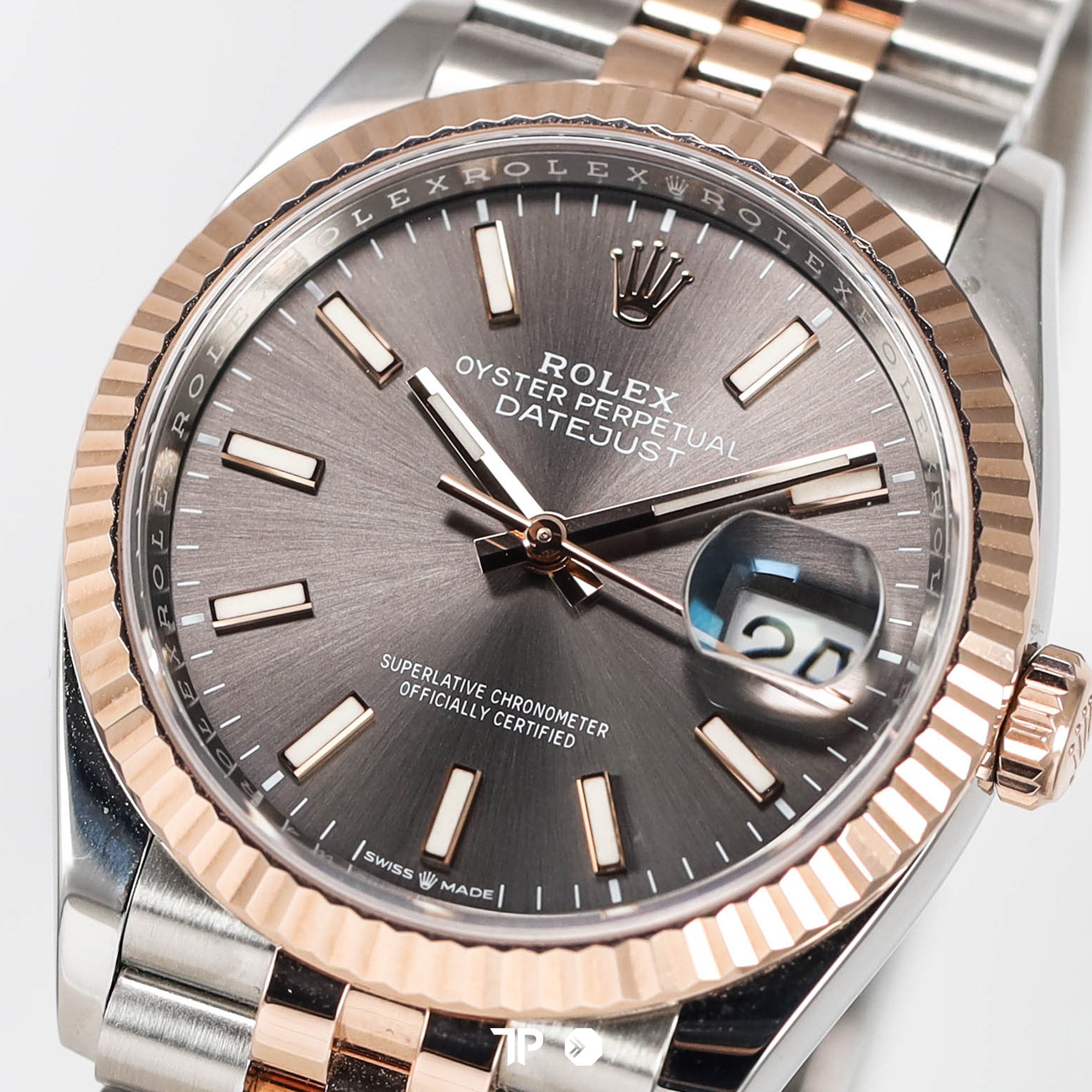 Datejust 36 Two Tone Rosegold Rhodium Jubilee (2023)