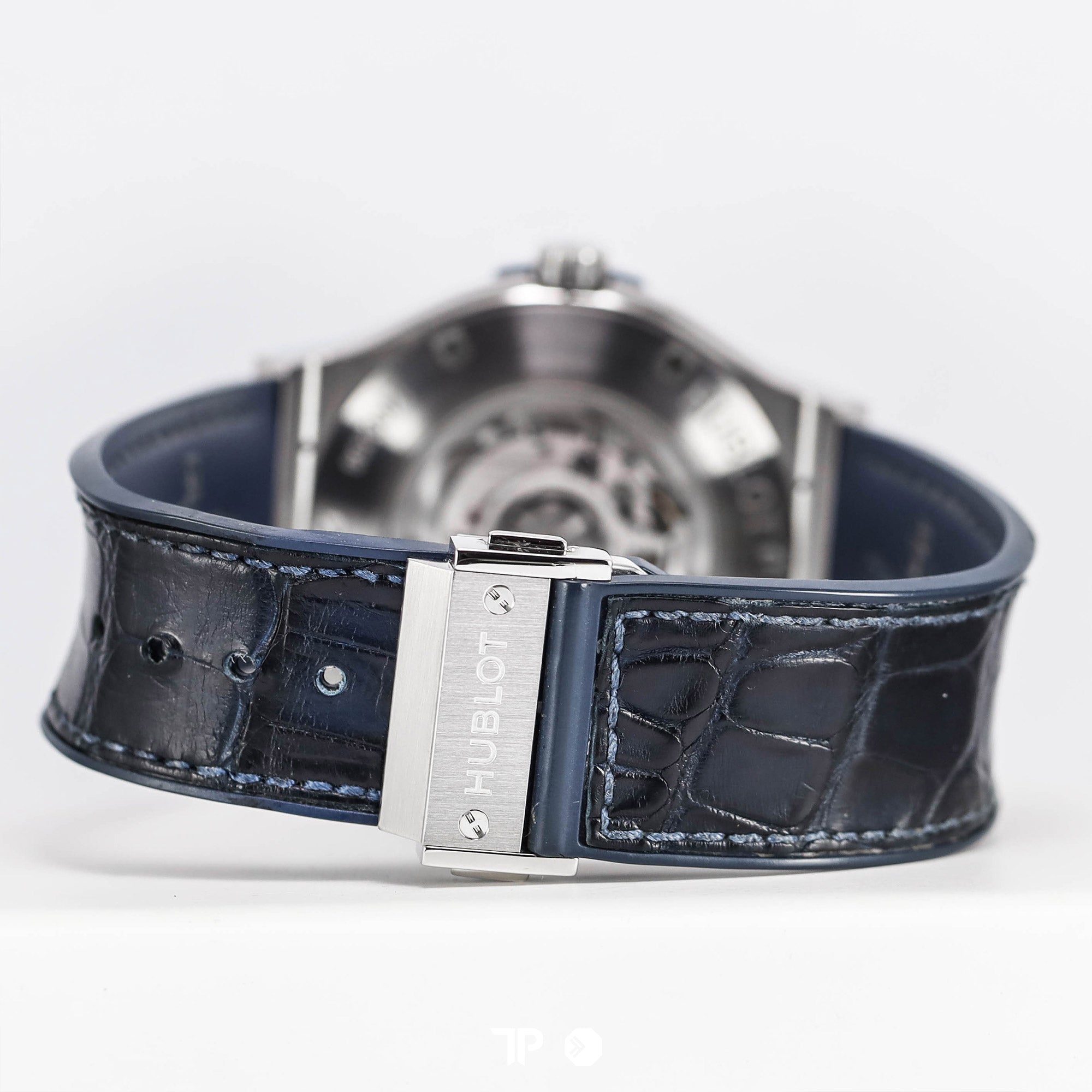 Classic Fusion 45mm Blue Titanium Leather (2023)