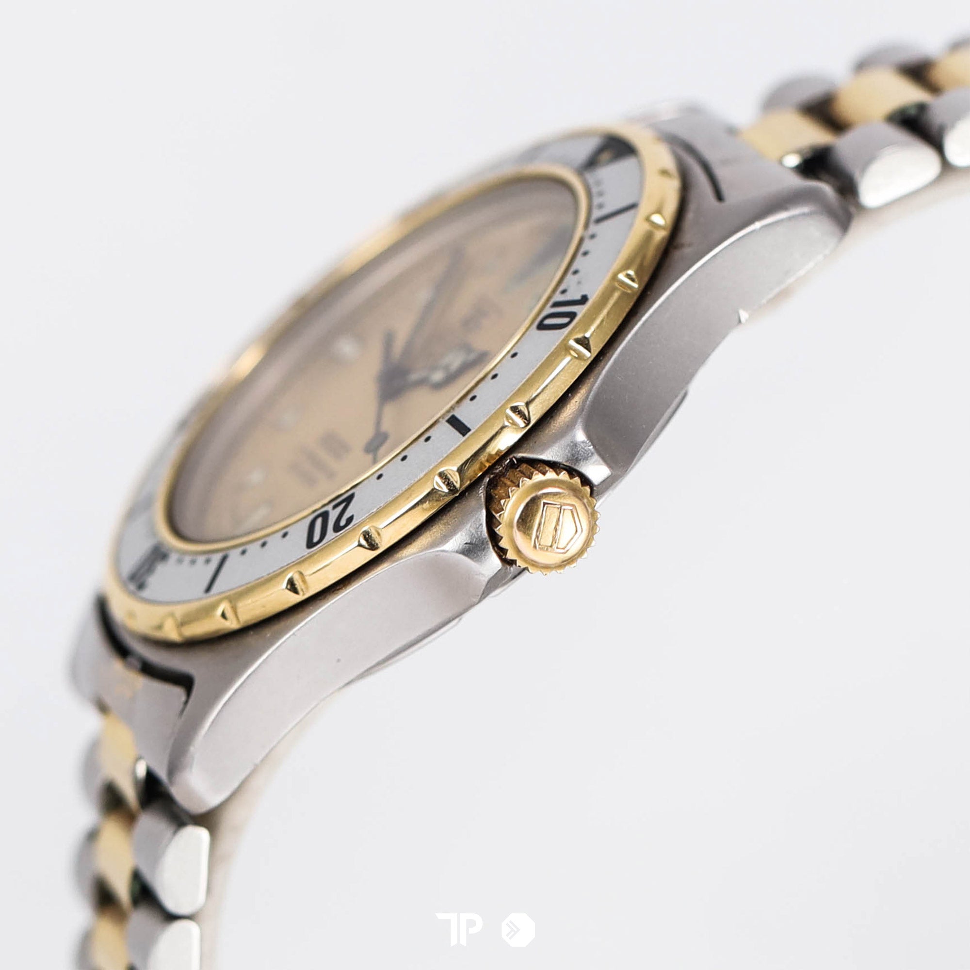 2000 Series Professional Quartz Two Tone Yellow Gold 38mm