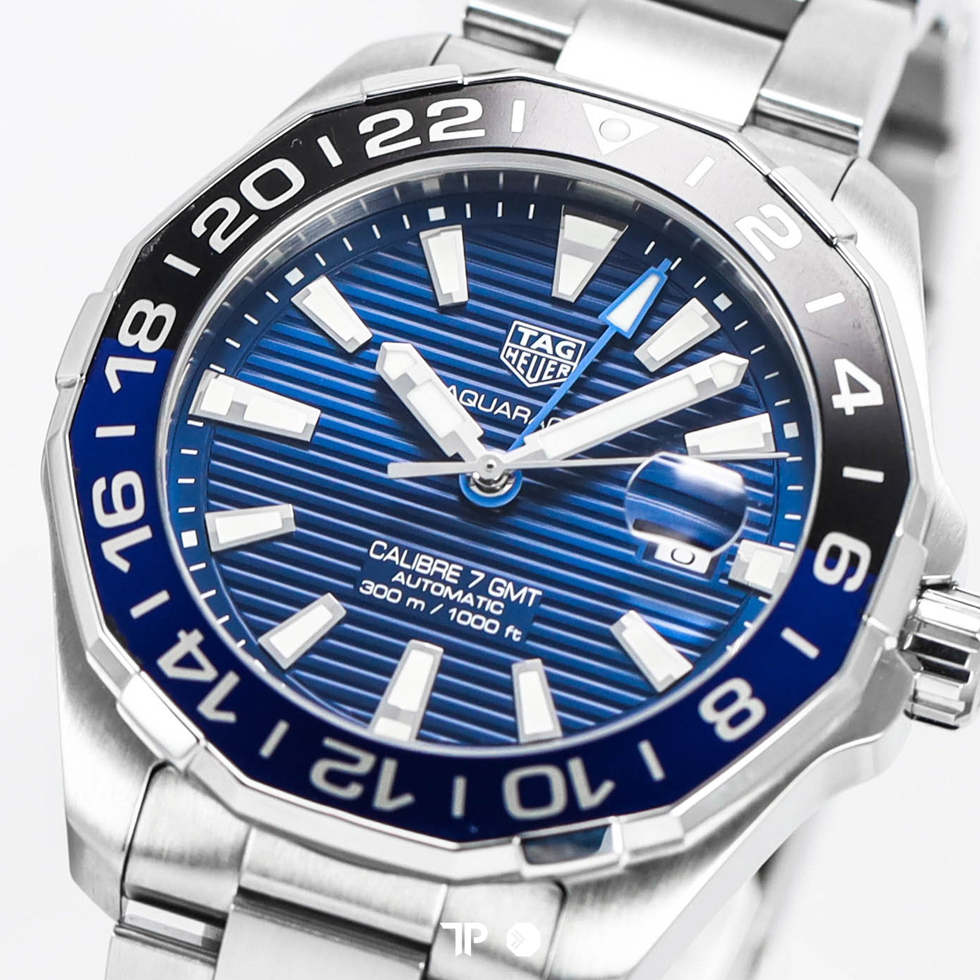 Aquaracer Calibre 7 GMT Batman 43mm