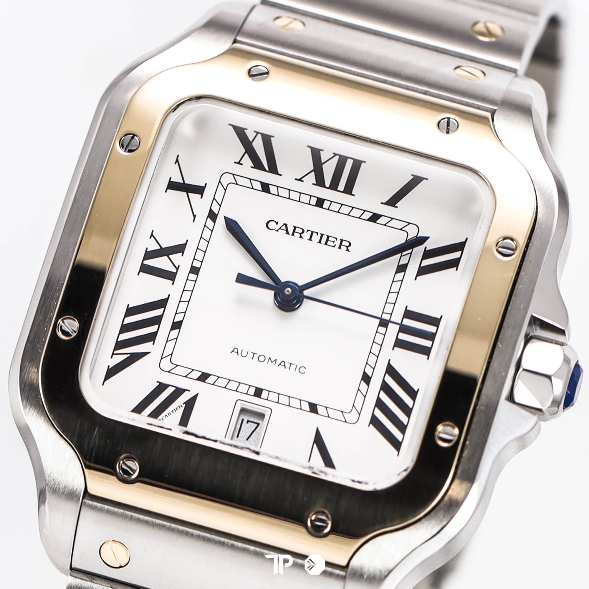 Santos De Cartier Two Tone Yellow Gold Large Size (2022)