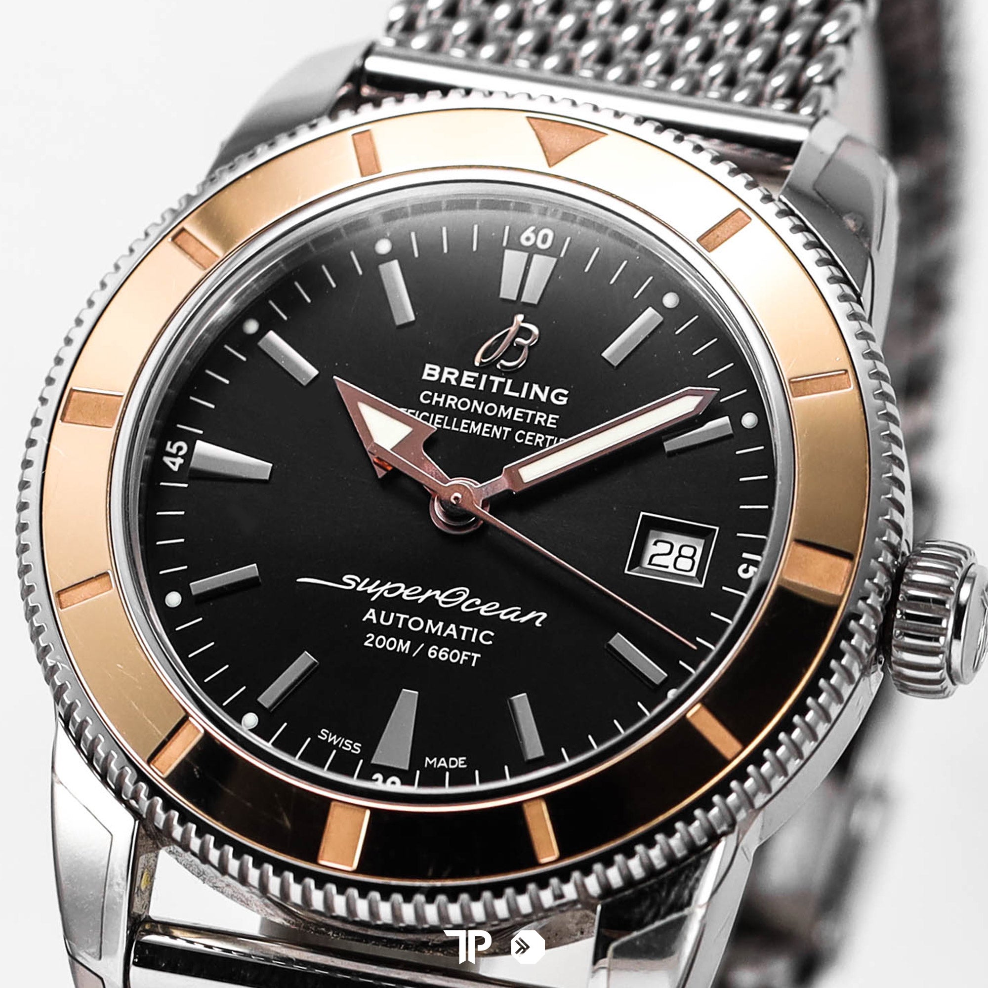 Superocean Heritage Gold Bezel 42mm (2015)