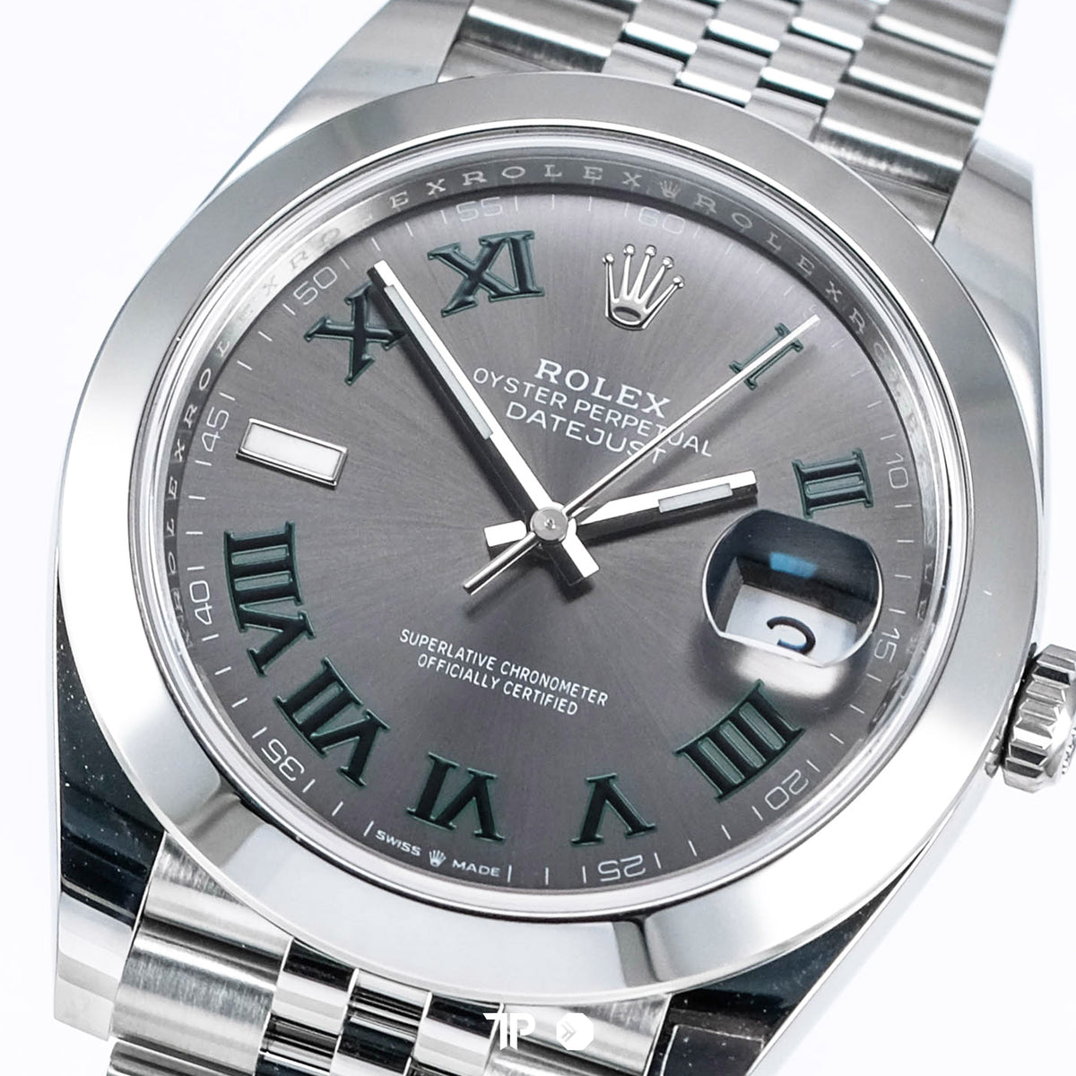 Datejust 41 Wimbledon Smooth Bezel Jubilee NEW(2026)
