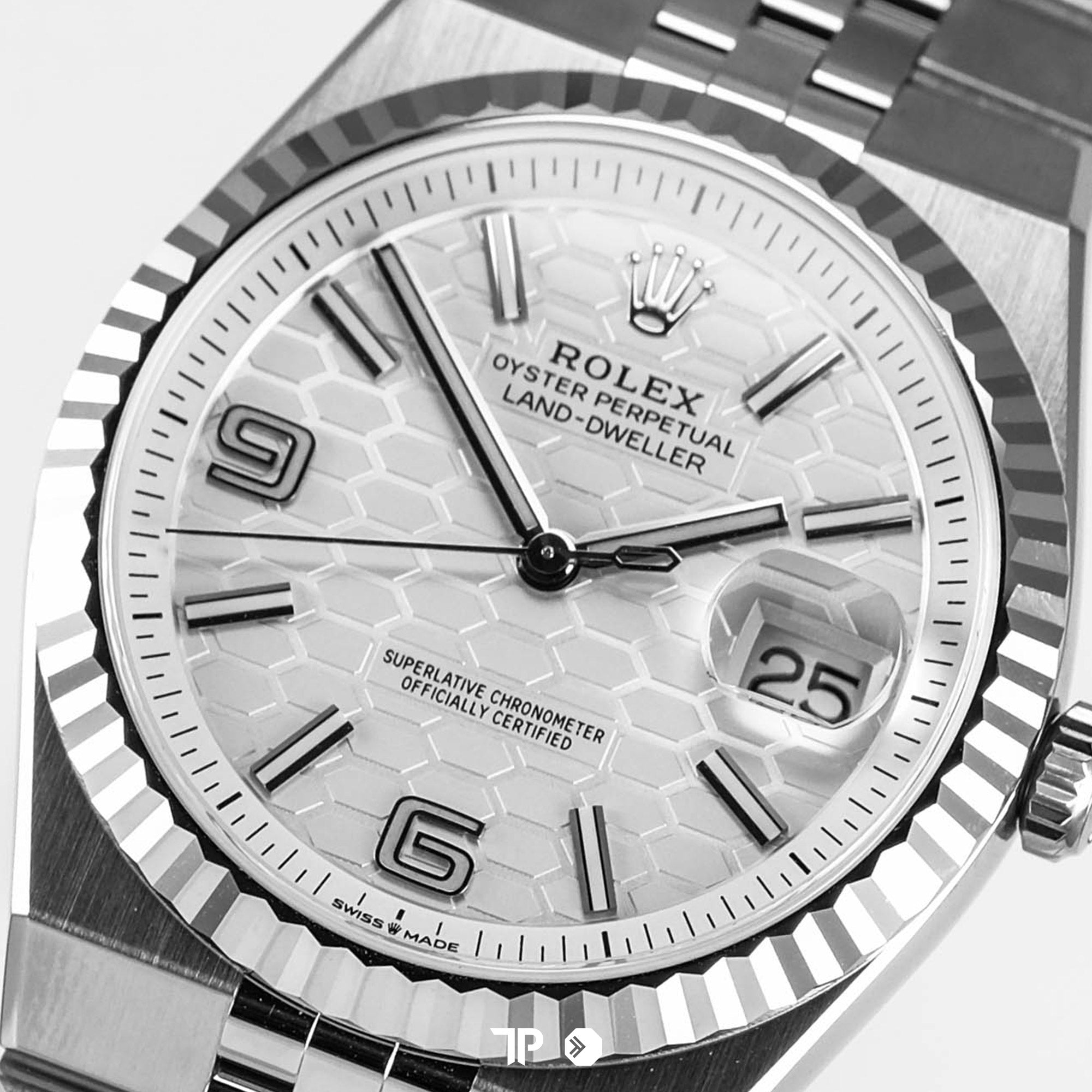 Land-Dweller White Gold Intense White Dial 40mm LIKE NEW(2026)