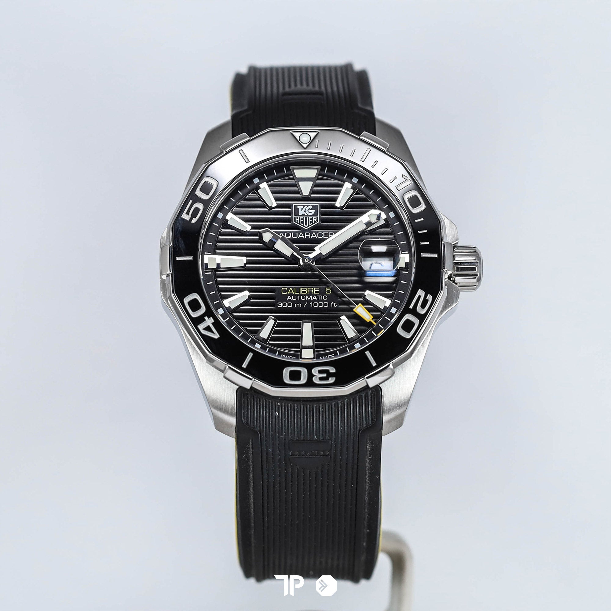 Aquaracer Cal 5 Black Ceramic Rubber 41mm