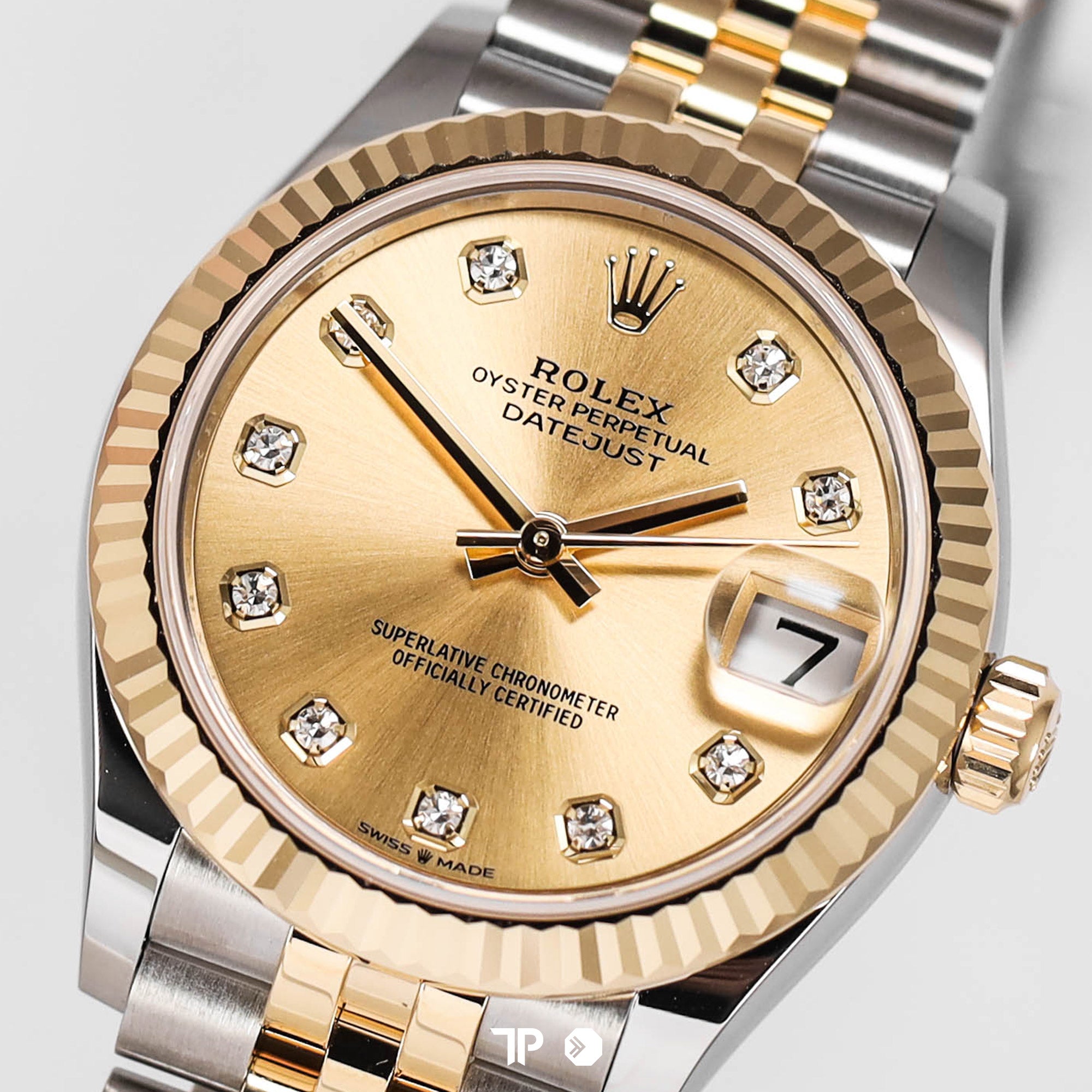 Datejust 36 Champagne Yellow Gold Jubilee Diamond (2019)
