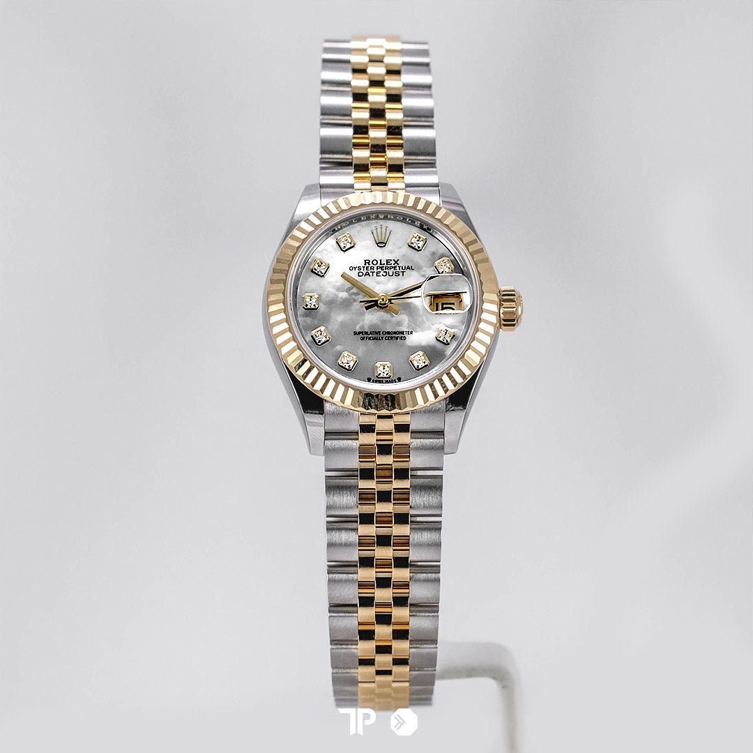 Datejust 28 White MOP Dial Fluted Bezel NEW(2026)