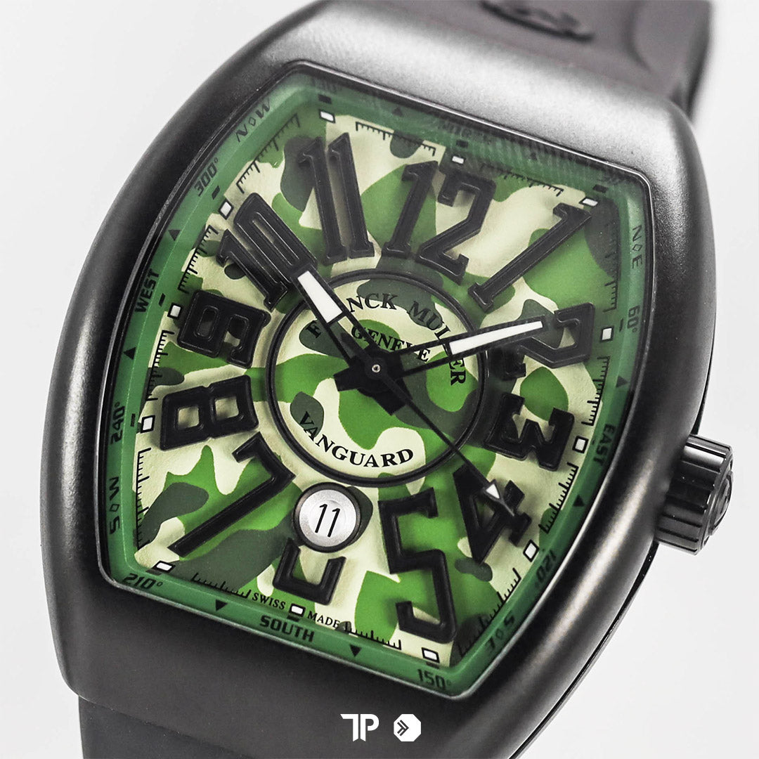 Vanguard “Camouflage” Black Rubber 45mm