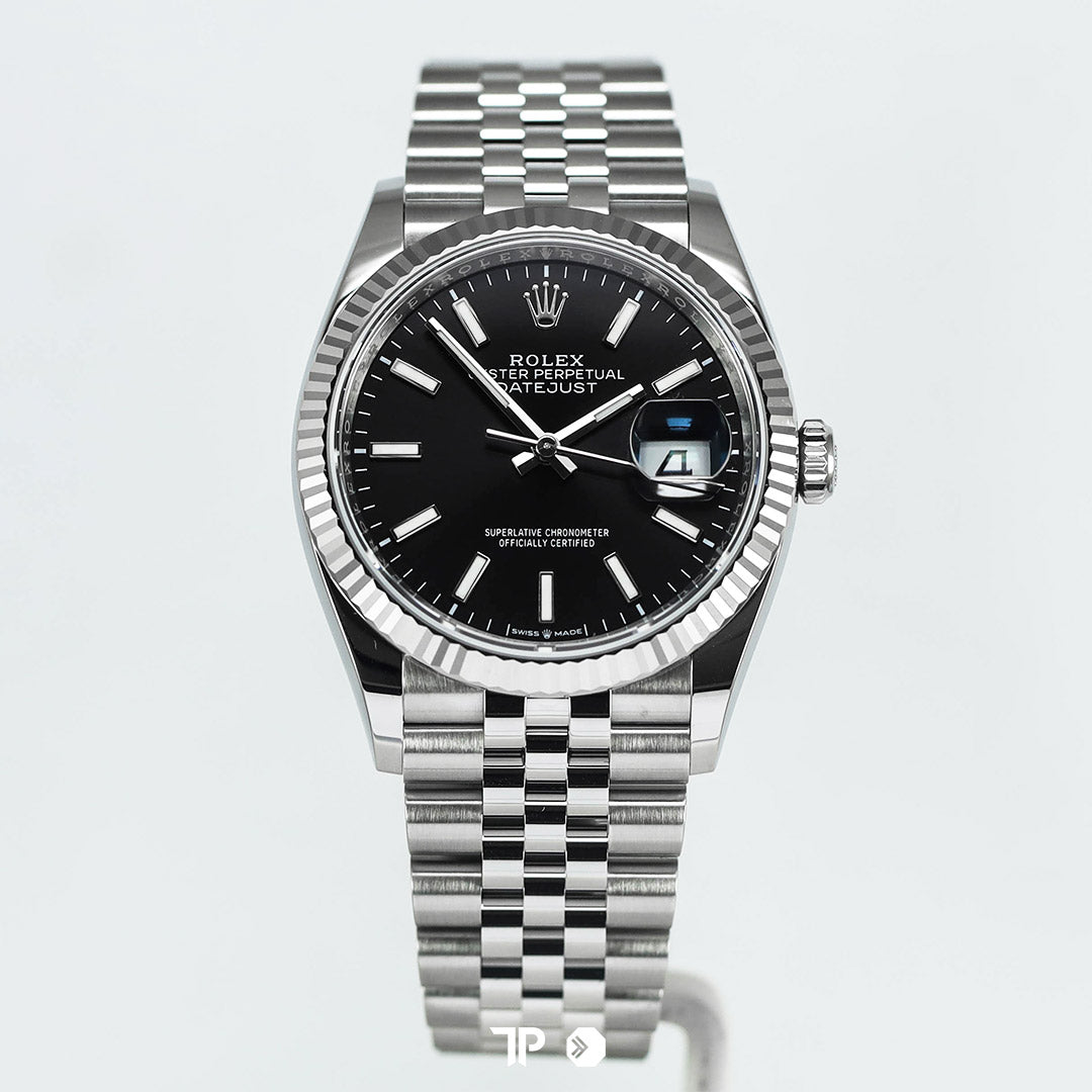 Datejust 36 Black Dial Jubilee LIKE NEW (2026)