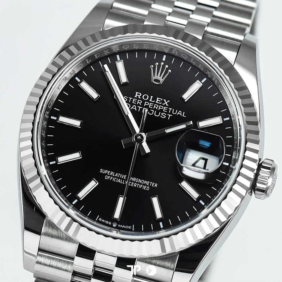 Datejust 36 Black Dial Jubilee LIKE NEW (2026)
