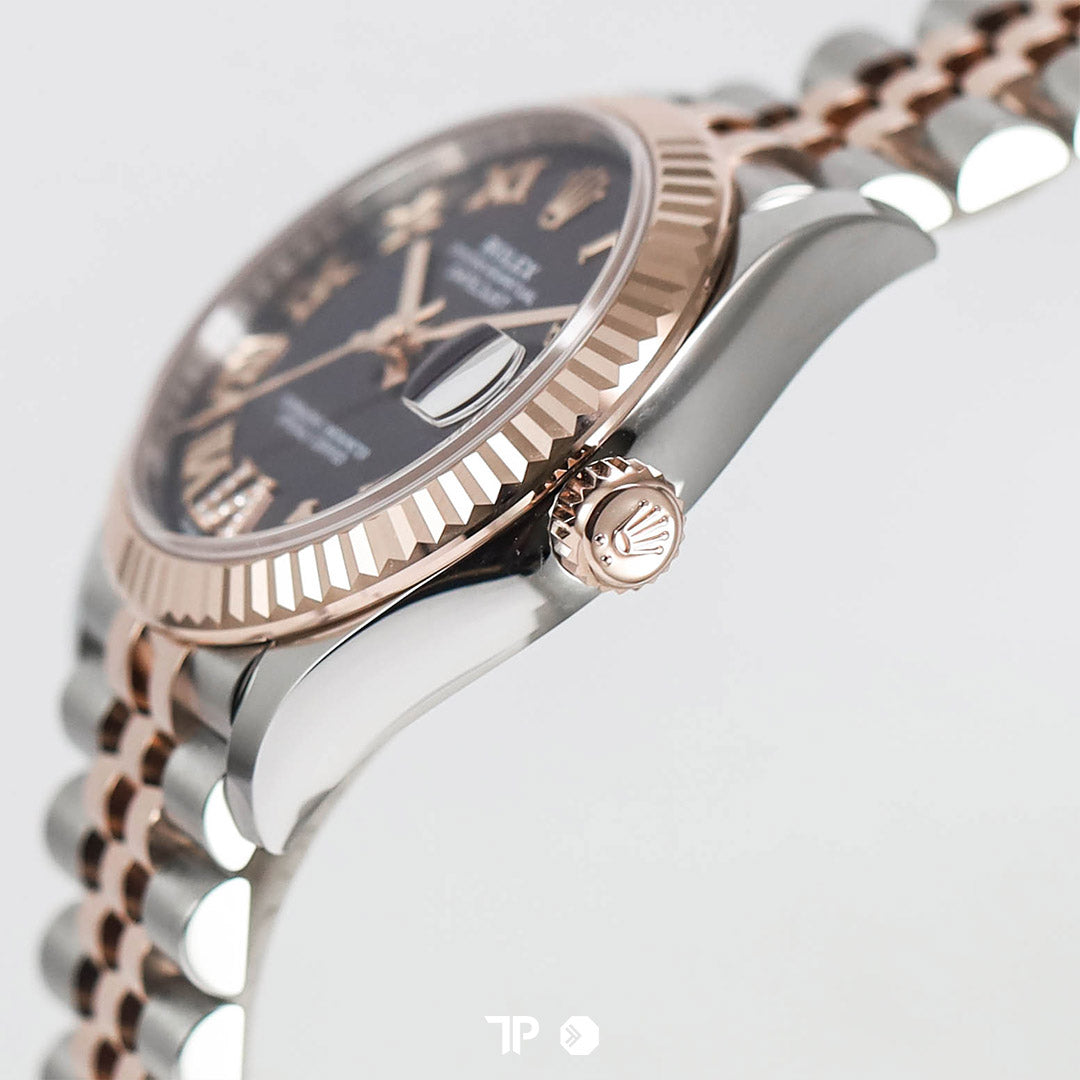 Datejust 31 Aubergine Two Tone Rose Gold Diamond On VI NEW(2026)