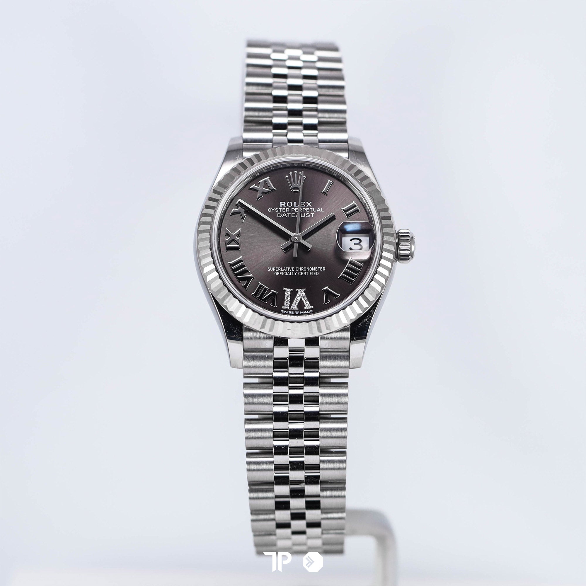 Datejust 31 Grey Roman Dial Diamond on VI NEW(2024)