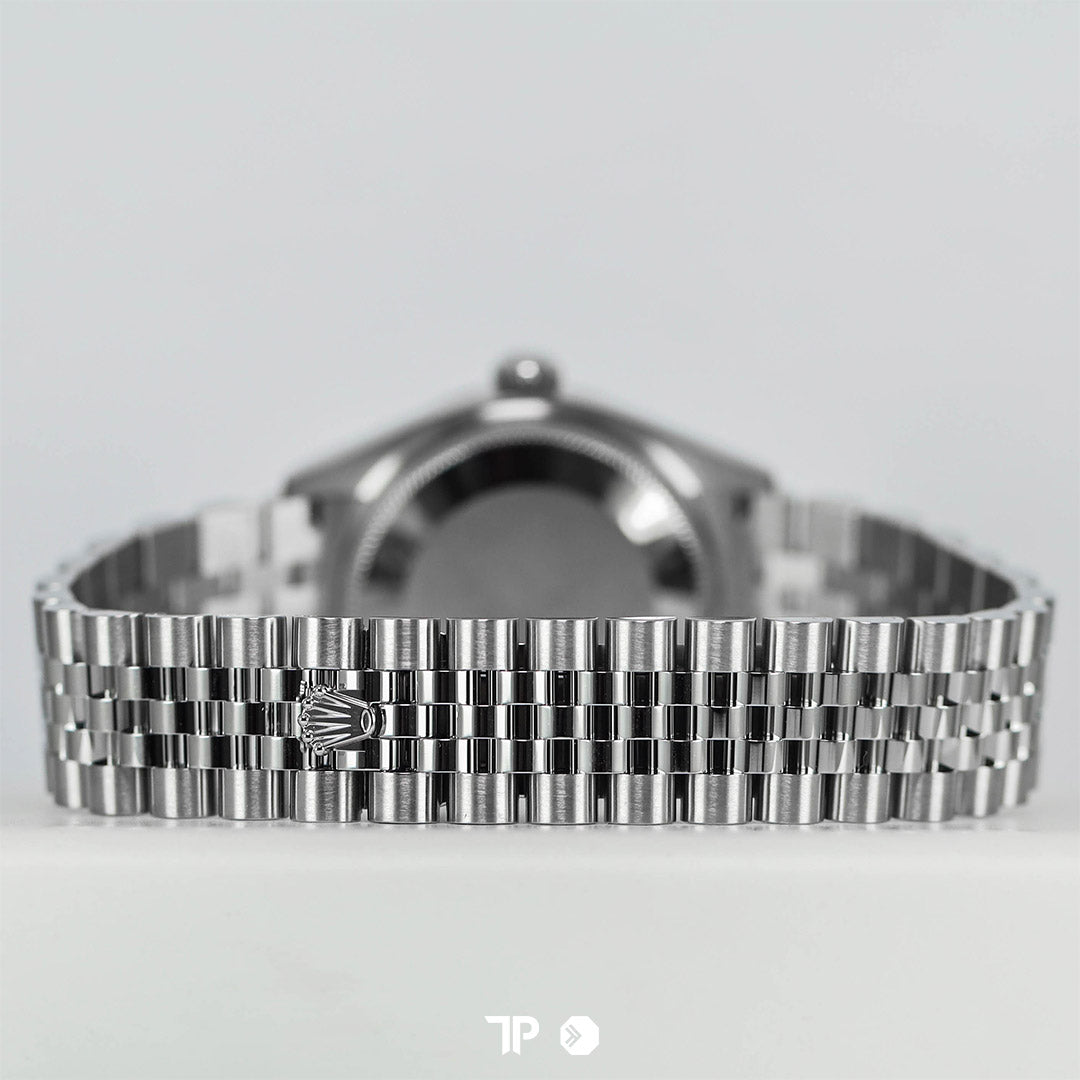 Datejust 31 Dark Grey Roman White Gold Fluted Bezel Jubilee (2025)