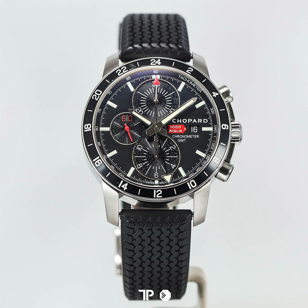 Mille Miglia Cronograph GMT Black Dial 42.5mm (2013)