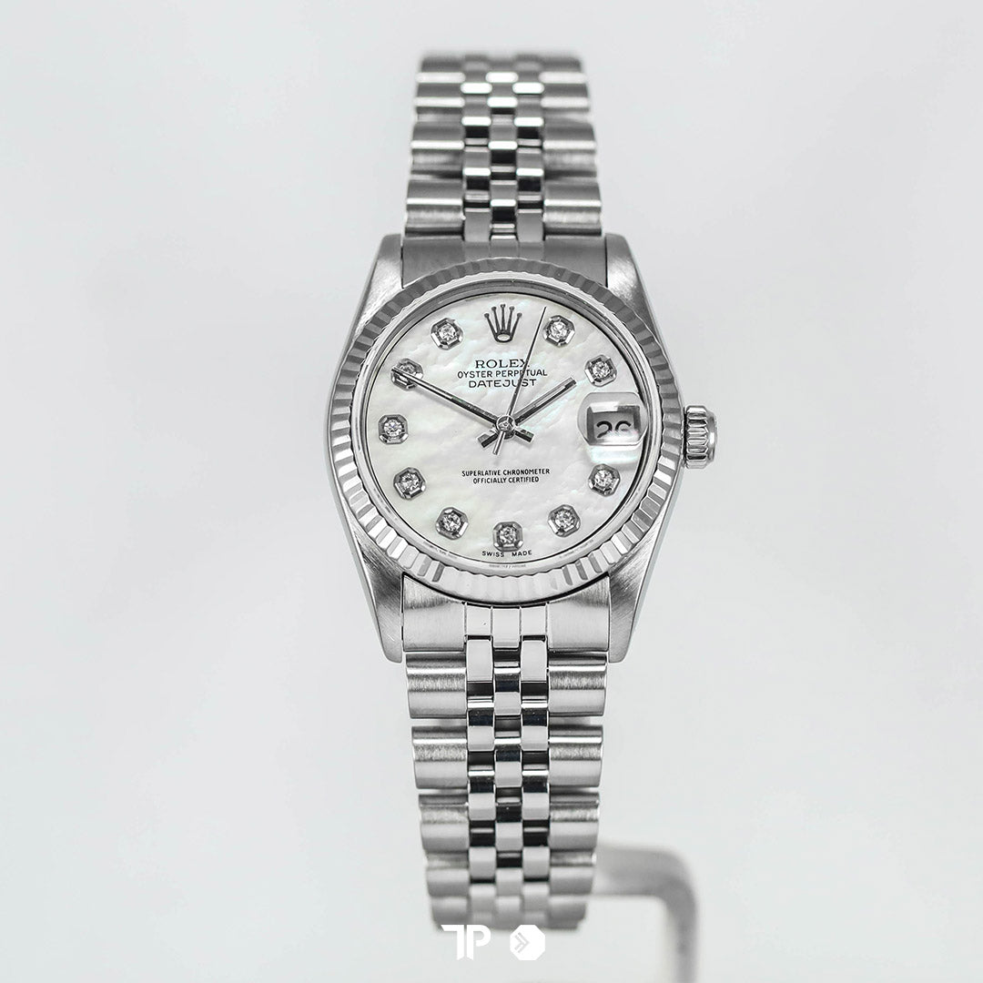 Datejust 31 Custom Dial Diamond Jubilee